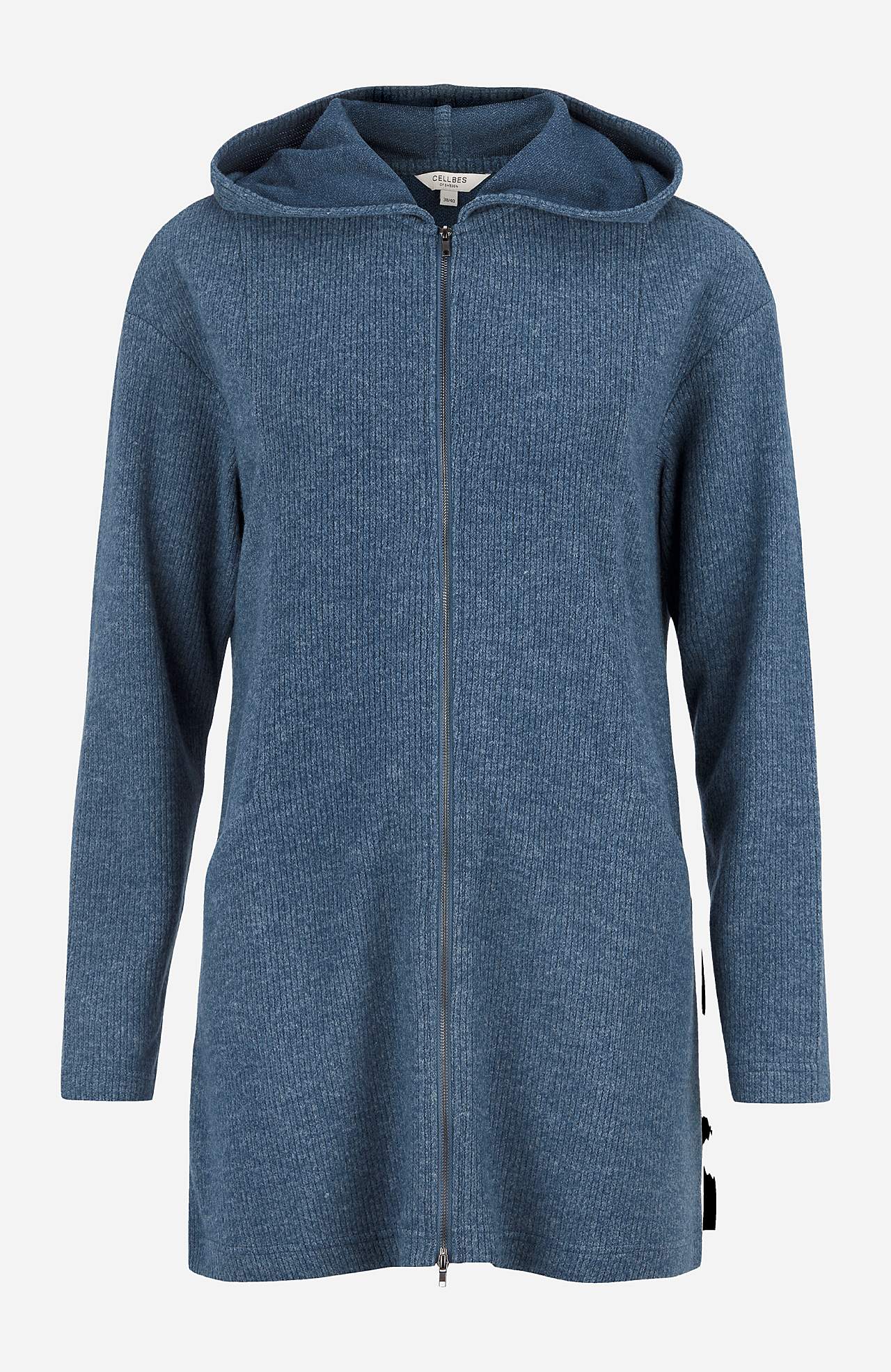 Supermjuk lång cardigan med fickor