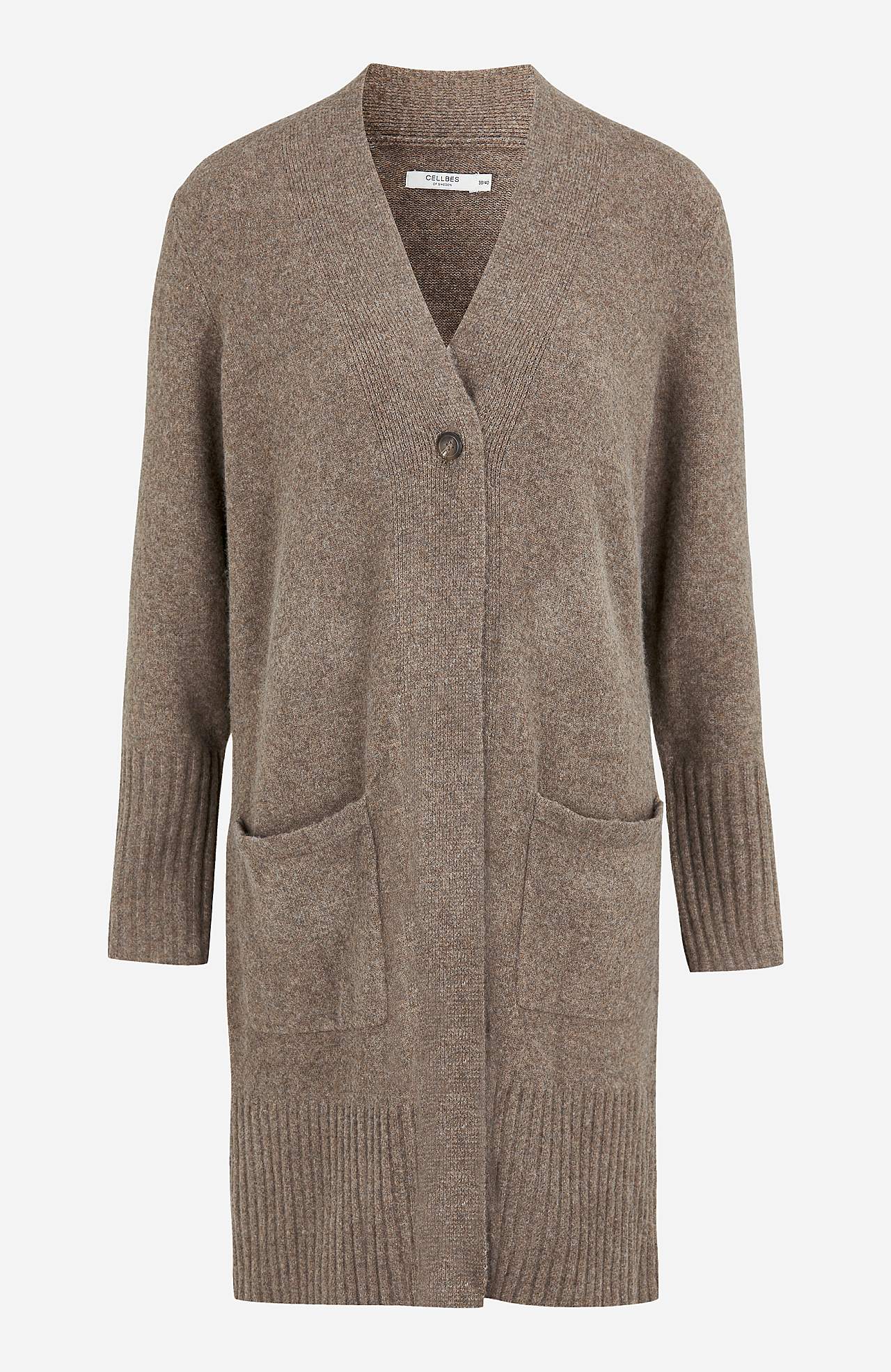 Mjuk, lång cardigan Harriet