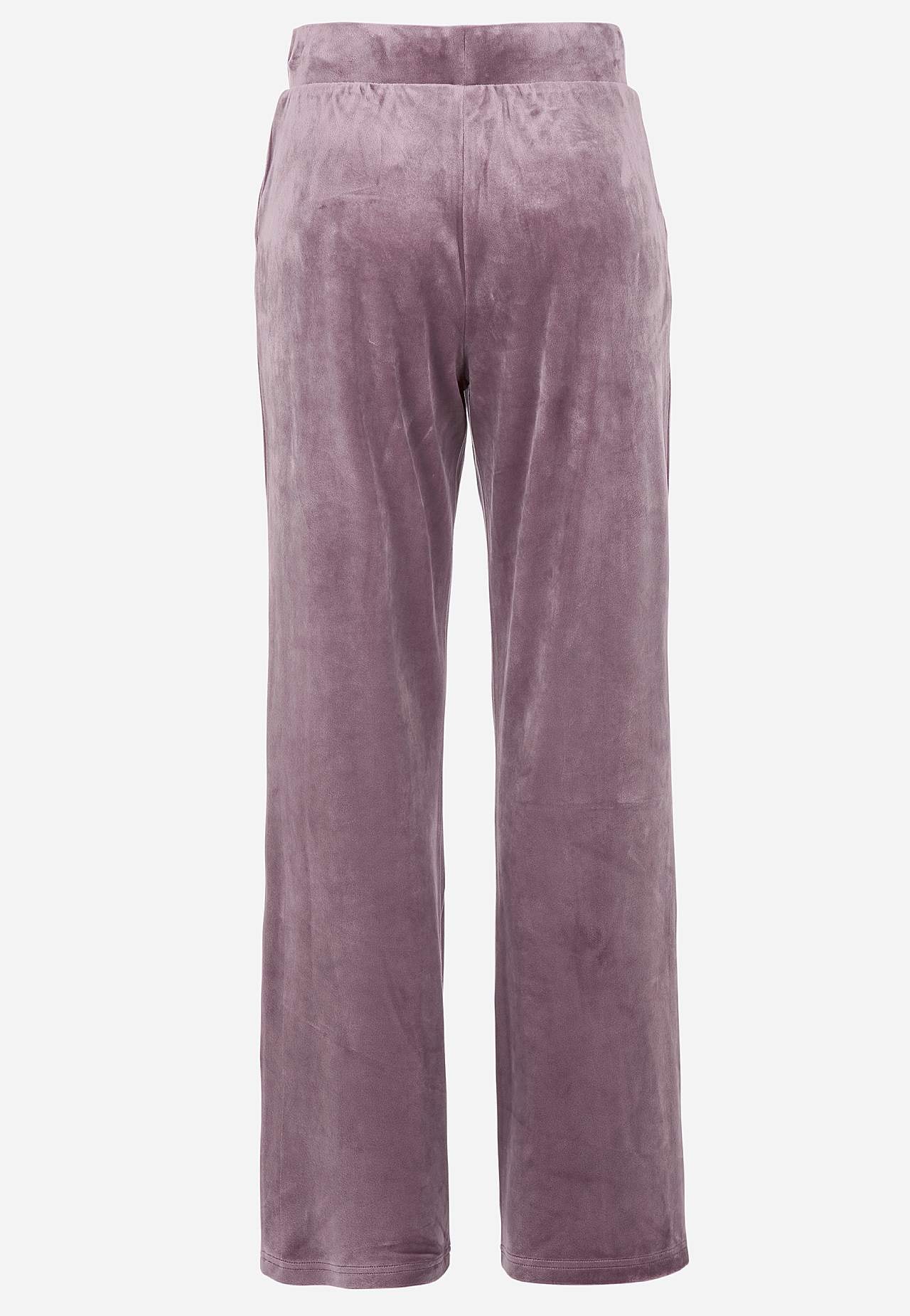 Tvådelat velourset