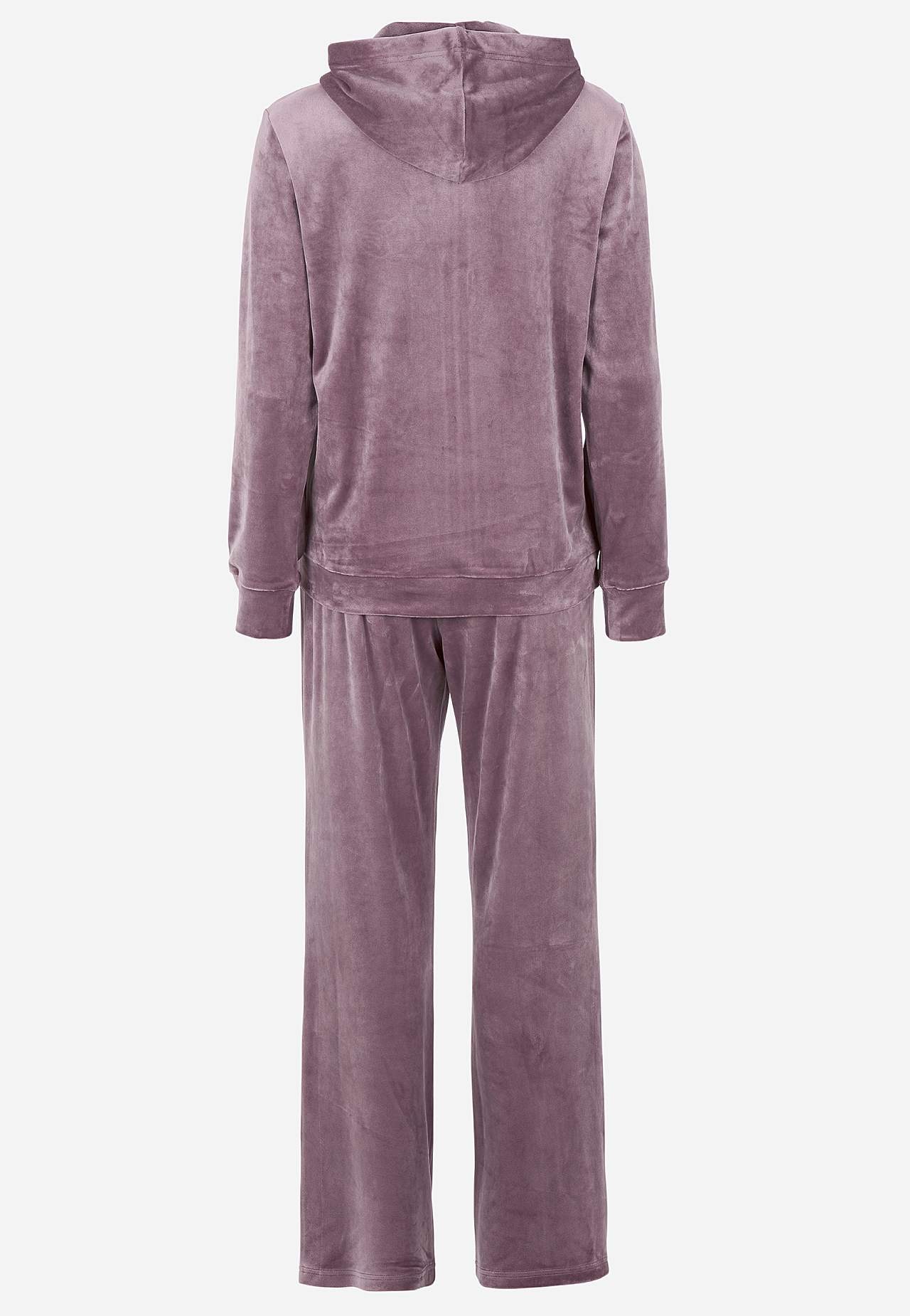 Tvådelat velourset