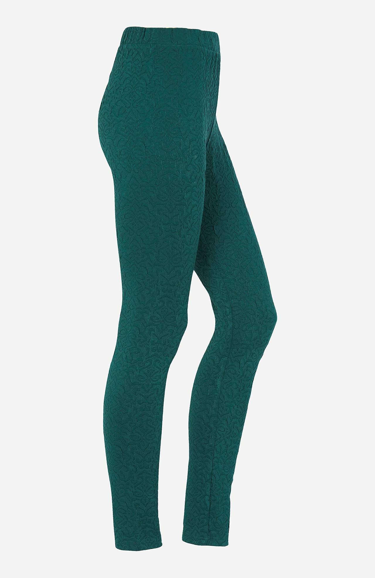 Leggings med strukturmönster