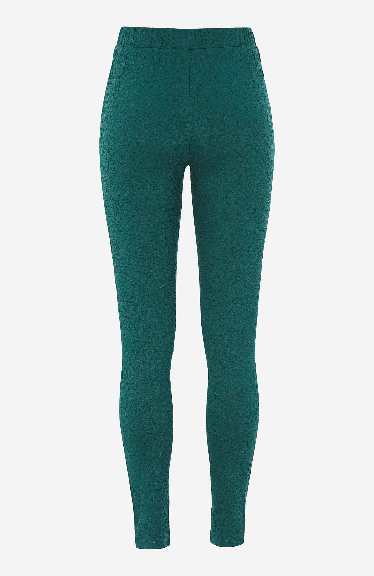 Leggings med strukturmönster