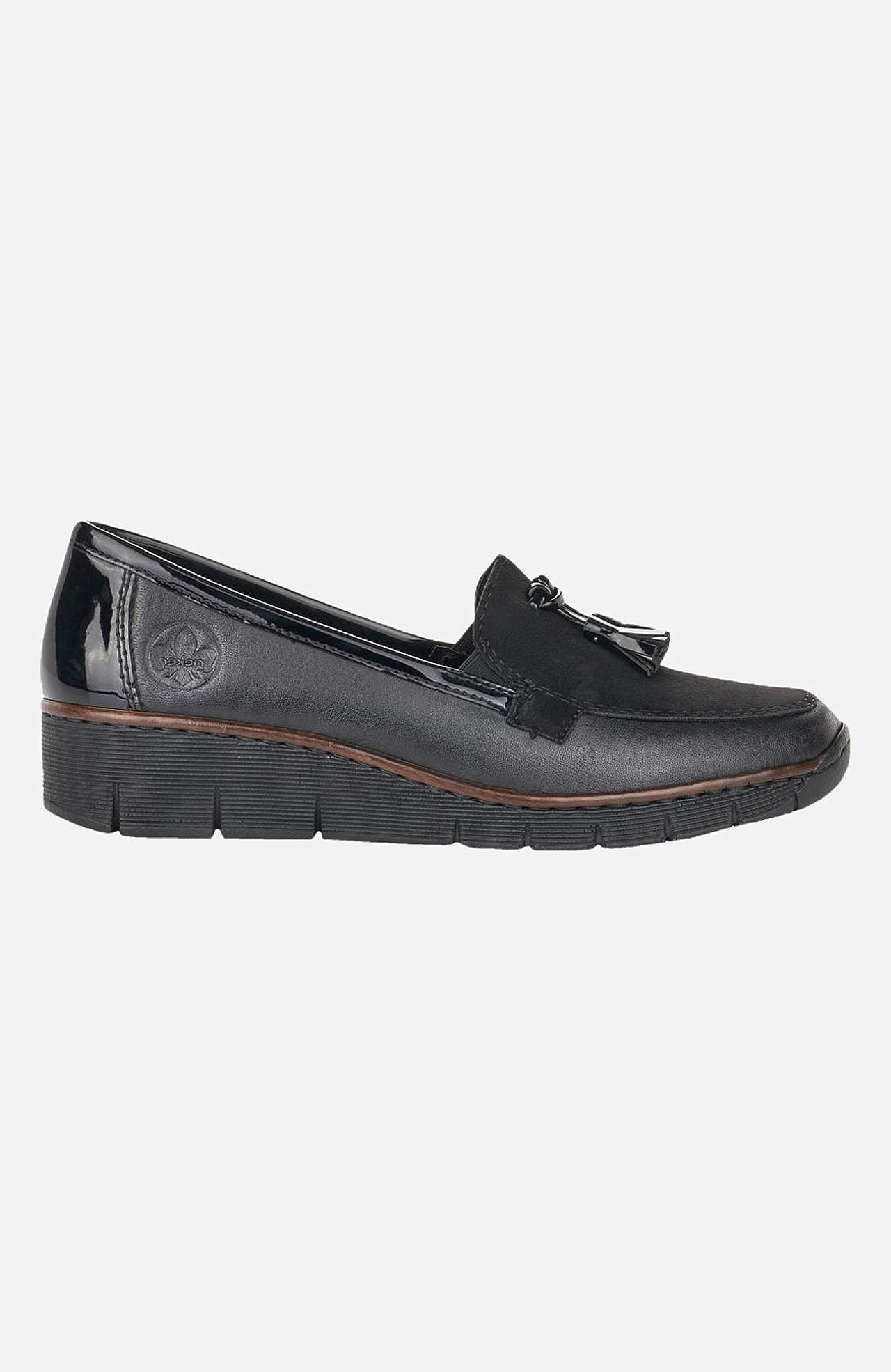 Loafers med tofs