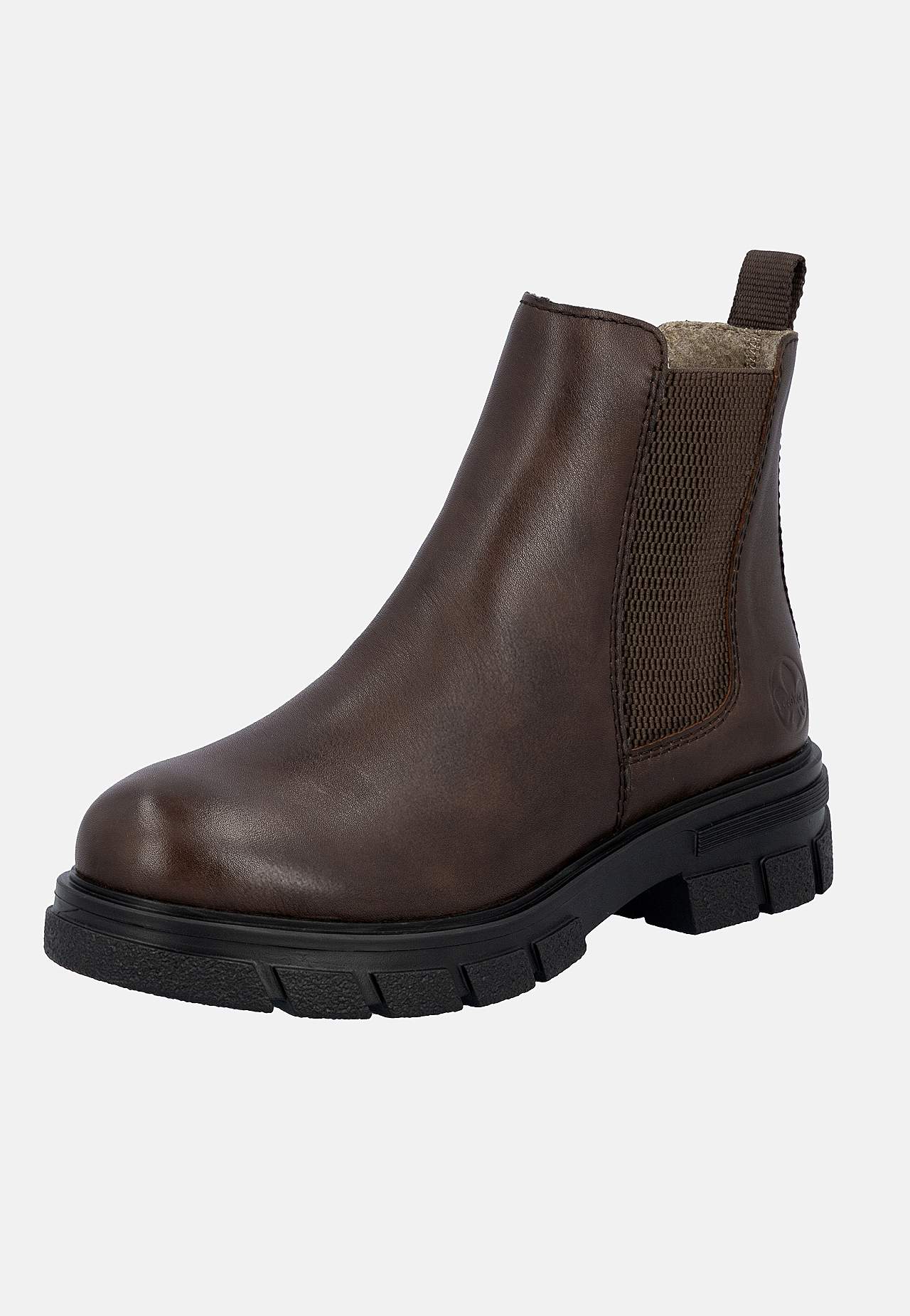 Skinnkänga med dragkedja