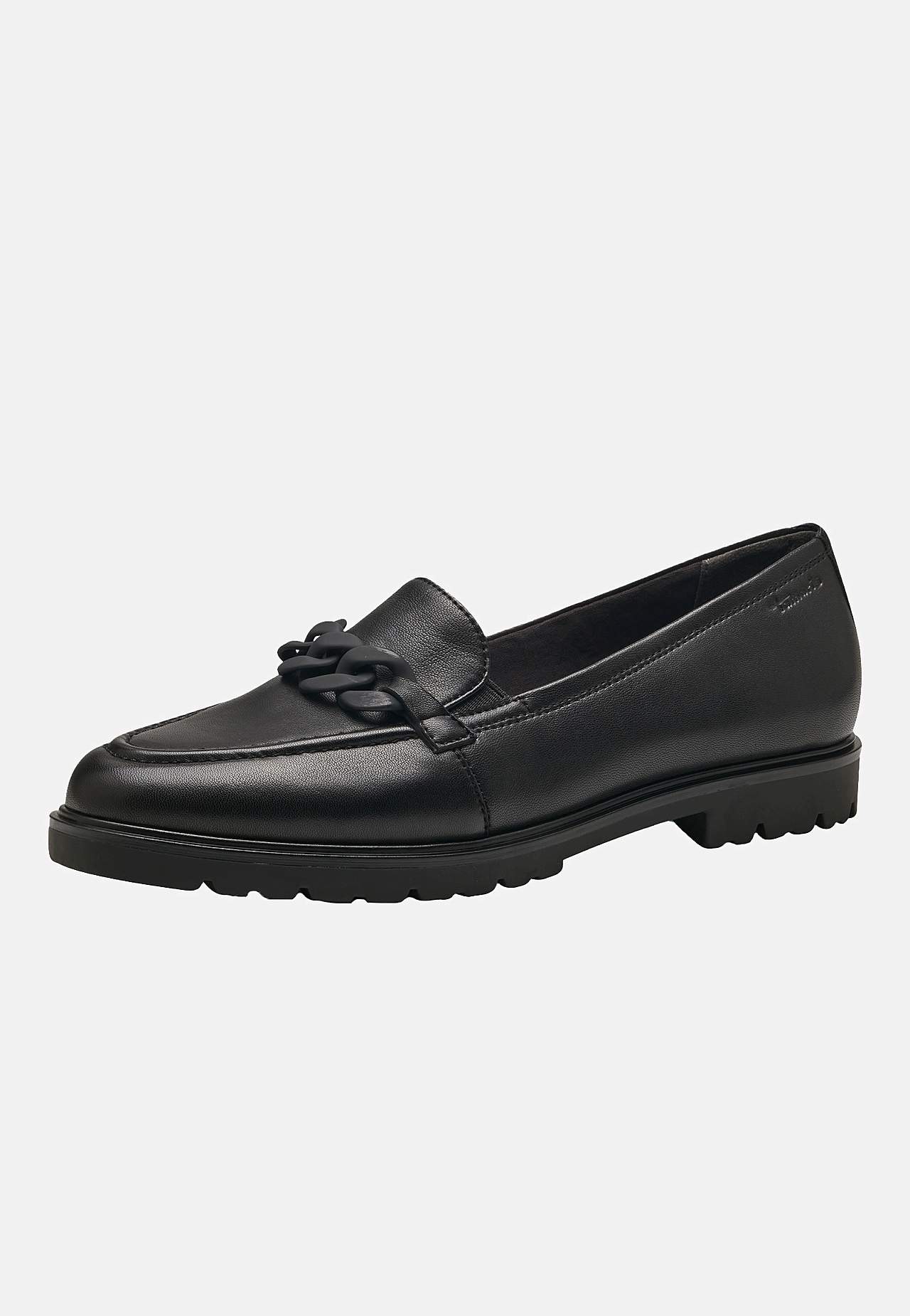 Skinnloafer med kedja