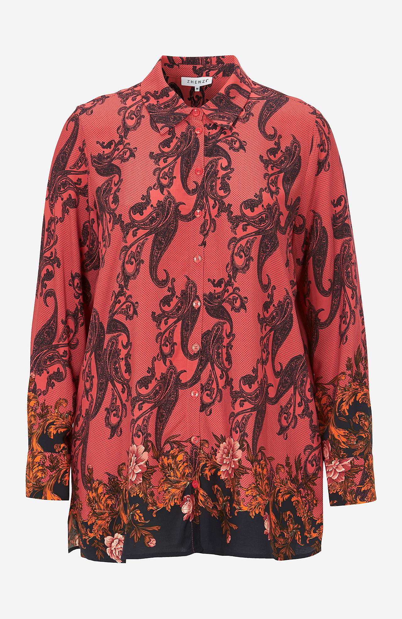 Paisleymönstrad blus