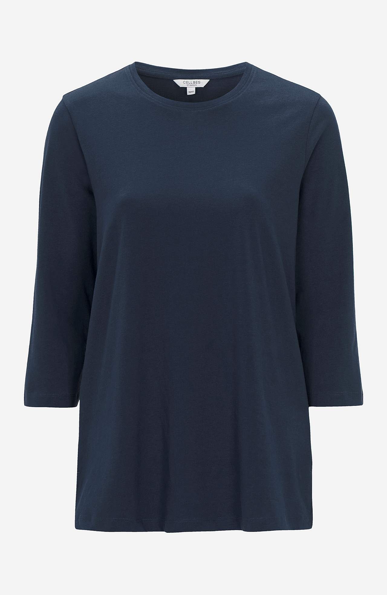 Trikåtopp med 3/4-ärmar Agnes 2-pack