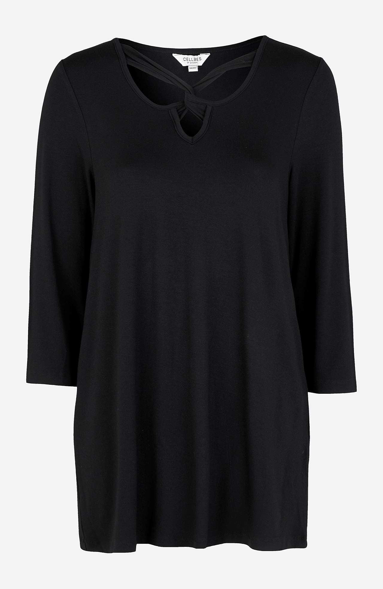 Trikåtunika med 3/4-ärm Nilla
