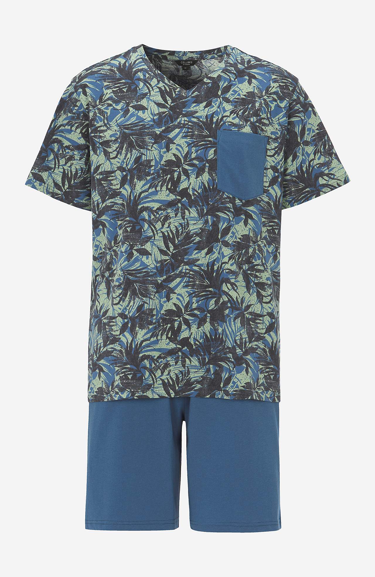 Pyjamasset med t-shirt och shorts Ola