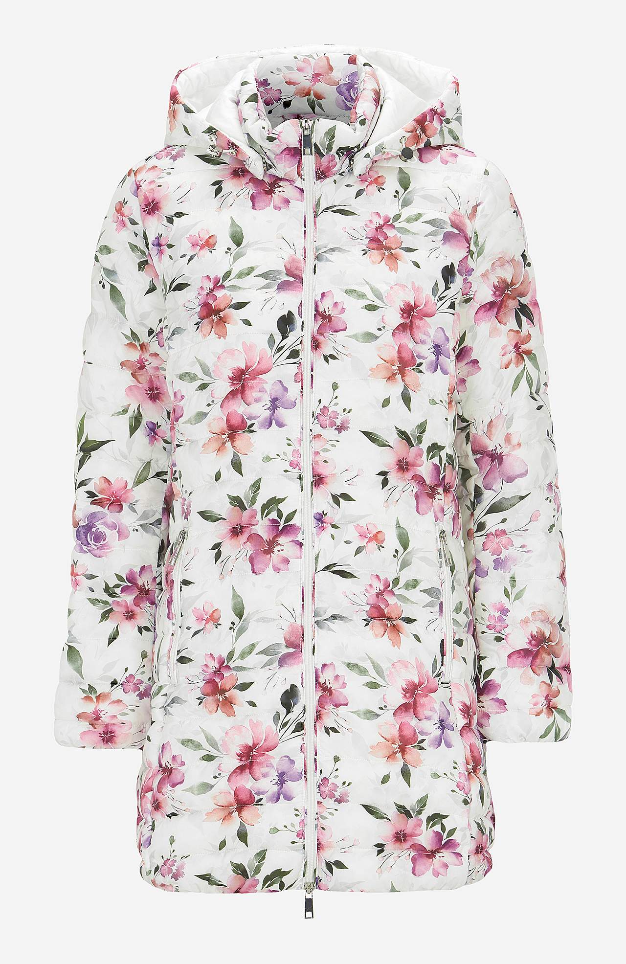 Blommig lättviktsjacka Margit