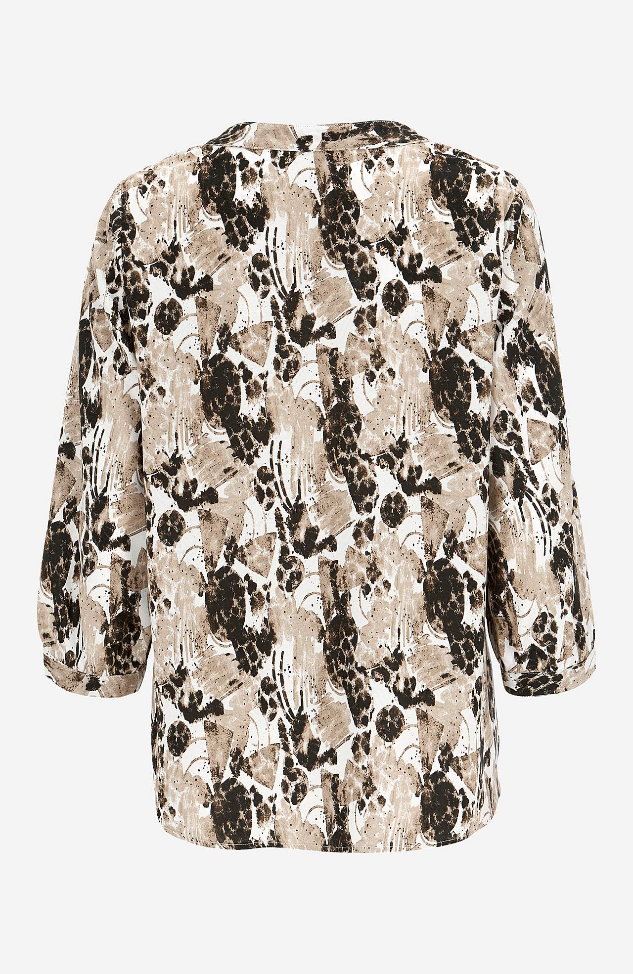 Blus med fickor Marlene