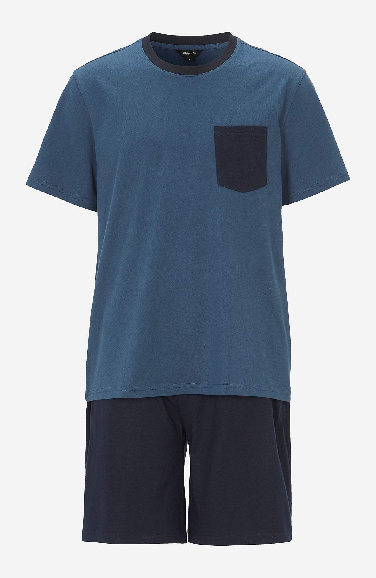 Pyjamasset med t-shirt och shorts Dan