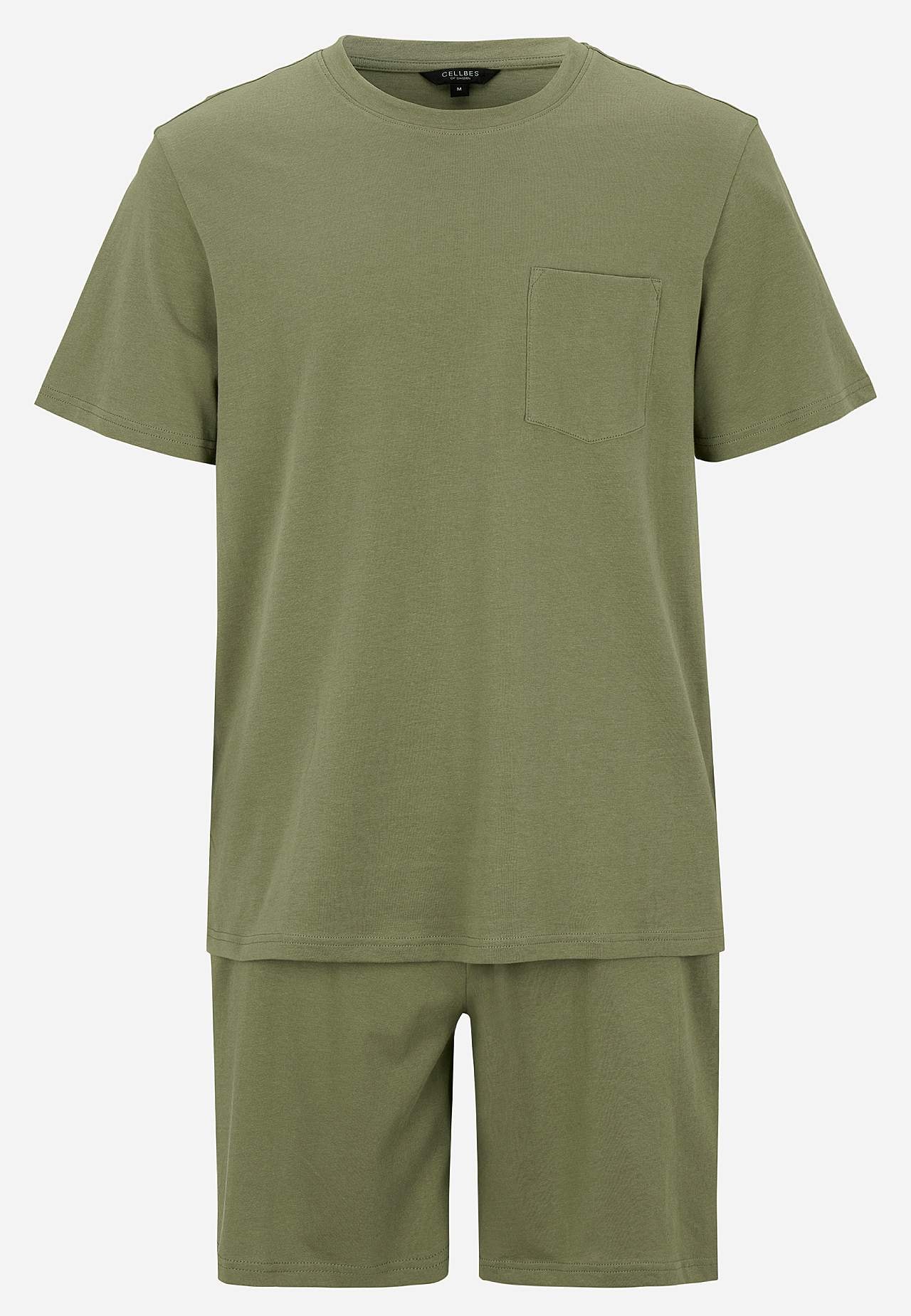 Pyjamasset med t-shirt och shorts Dan