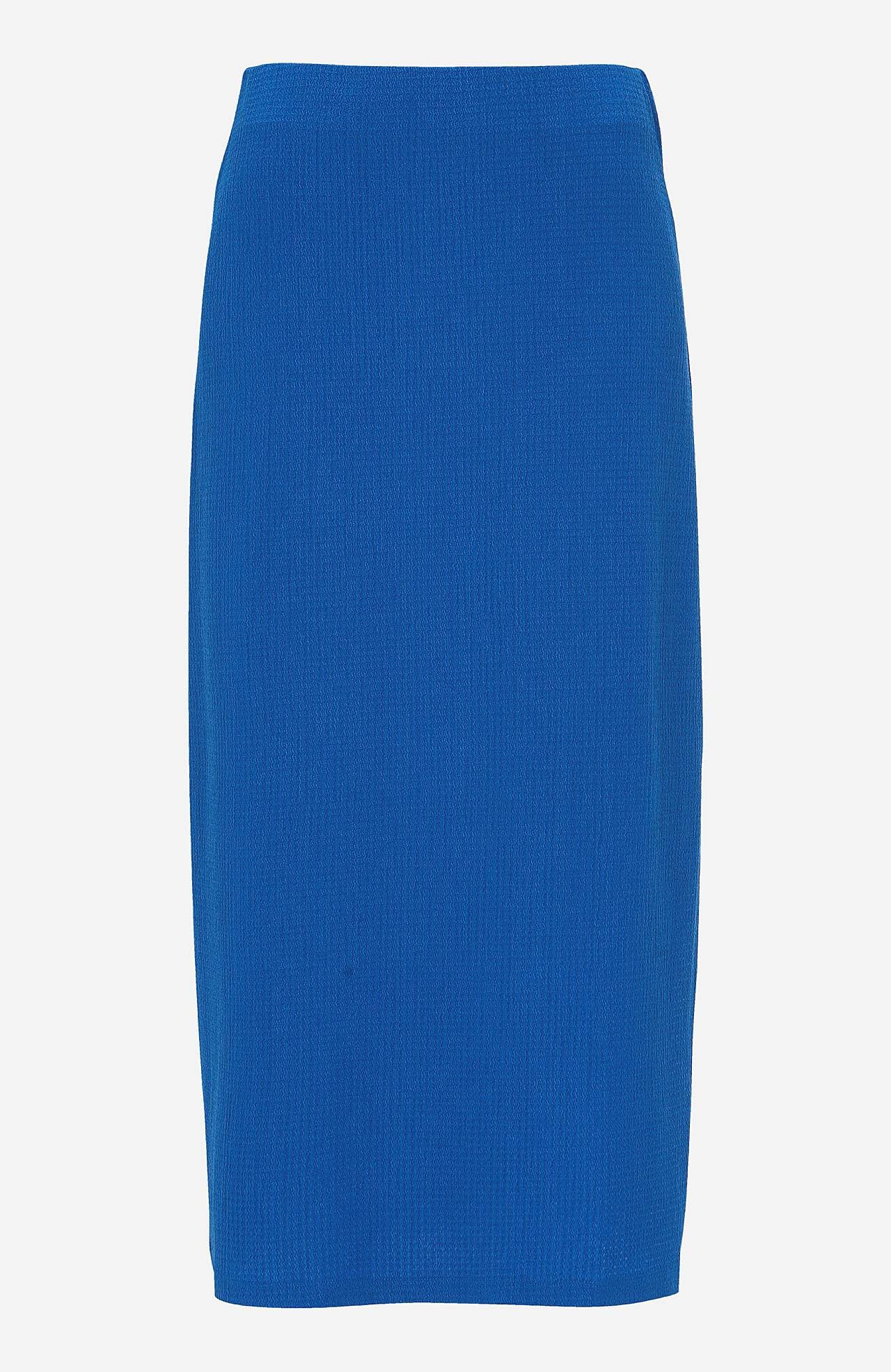 Trikåkjol med slits