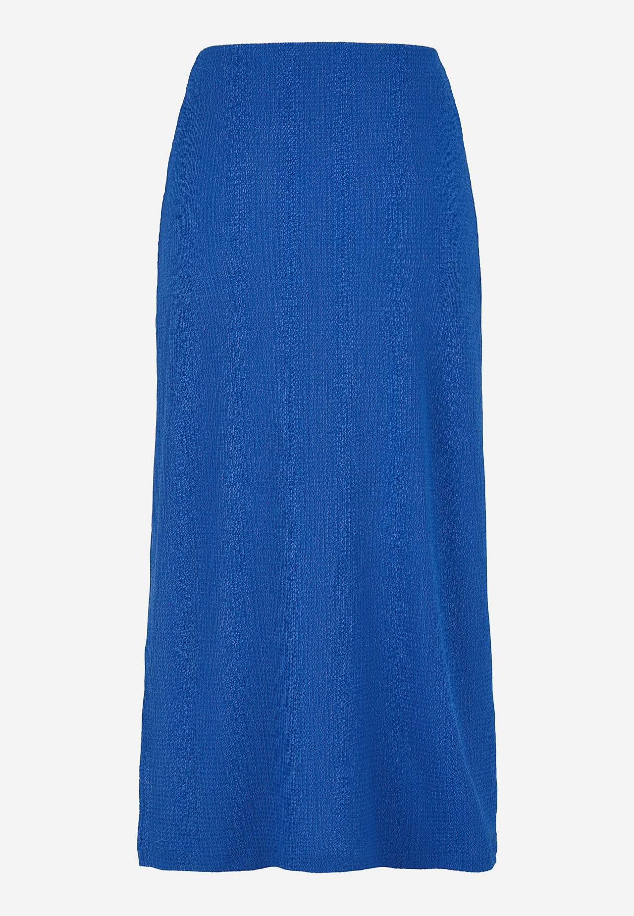 Trikåkjol med slits