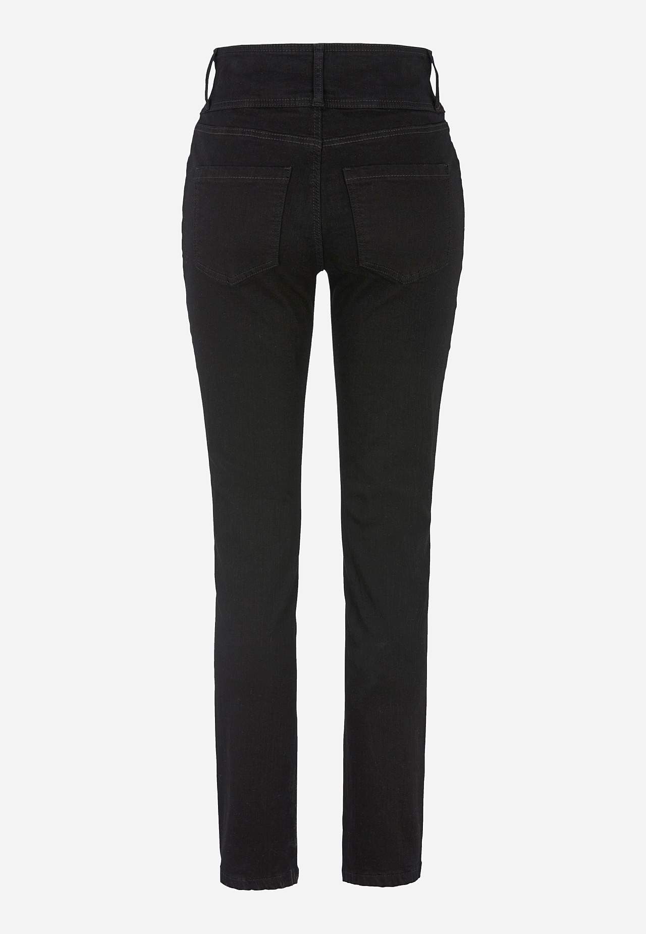 Smala jeans med hög midja - tre längder