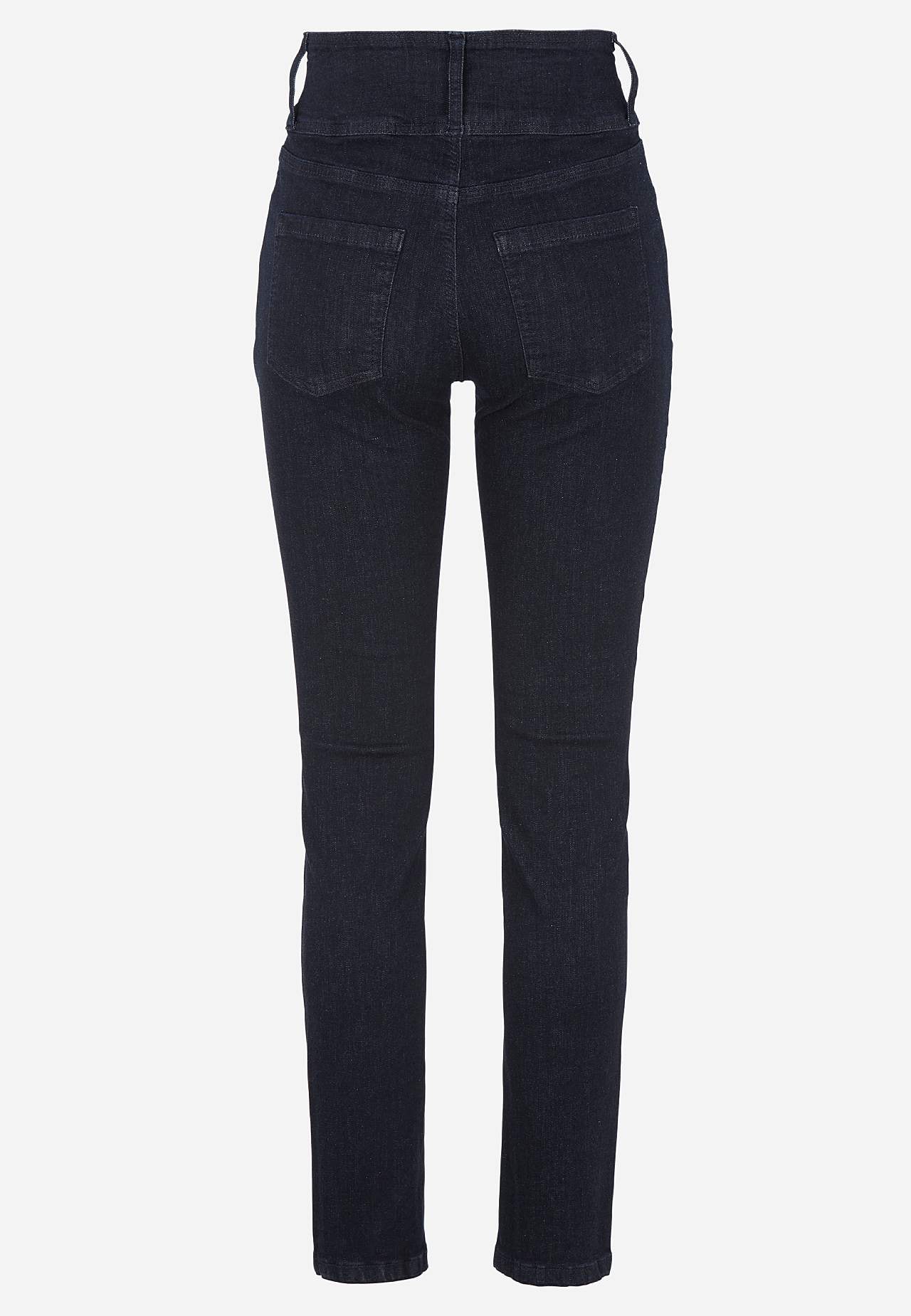 Smala jeans med hög midja - tre längder
