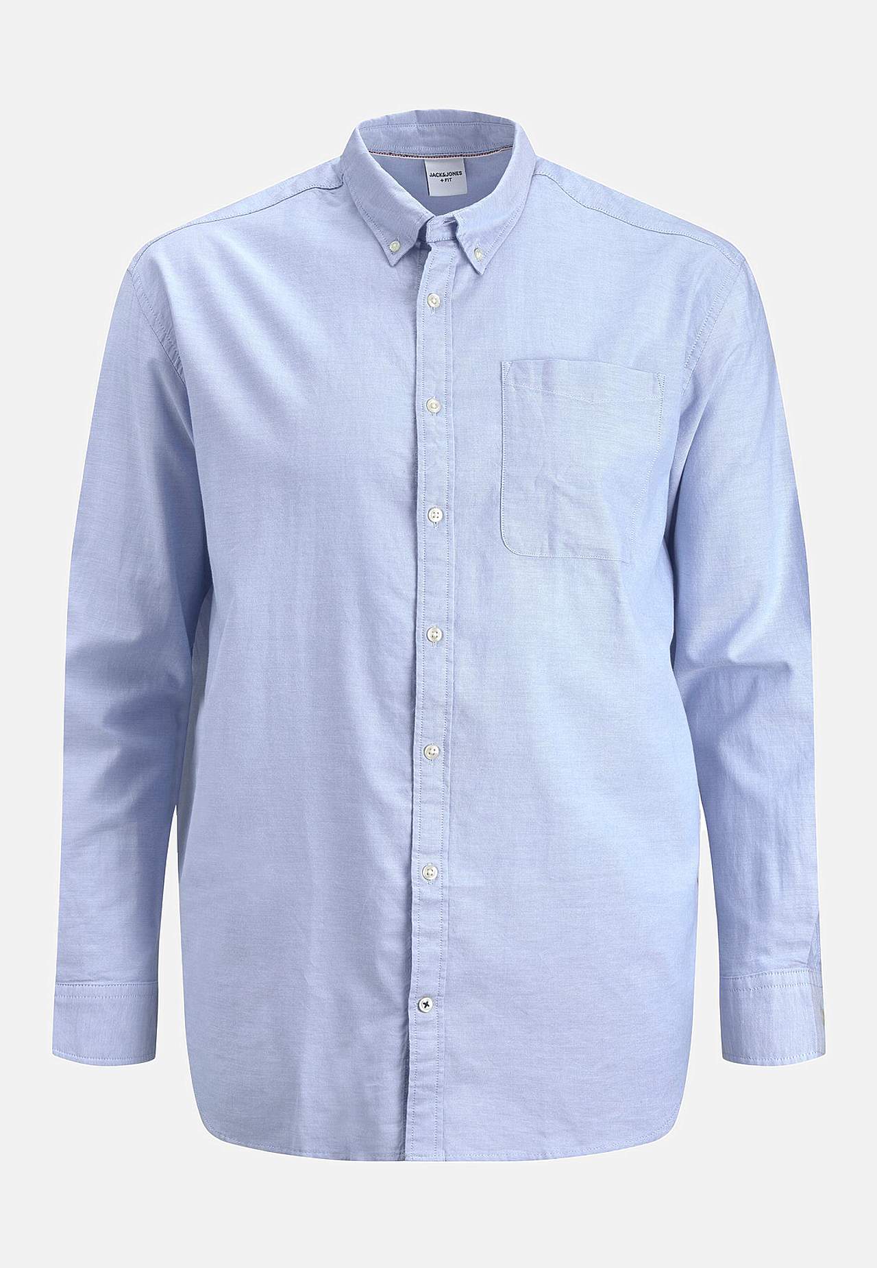 Stilren skjorta med button down-krage