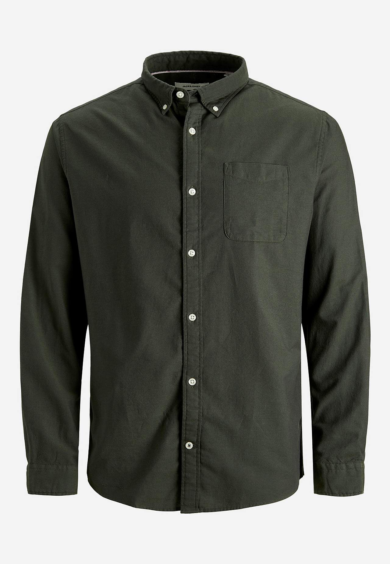 Stilren skjorta med button down-krage