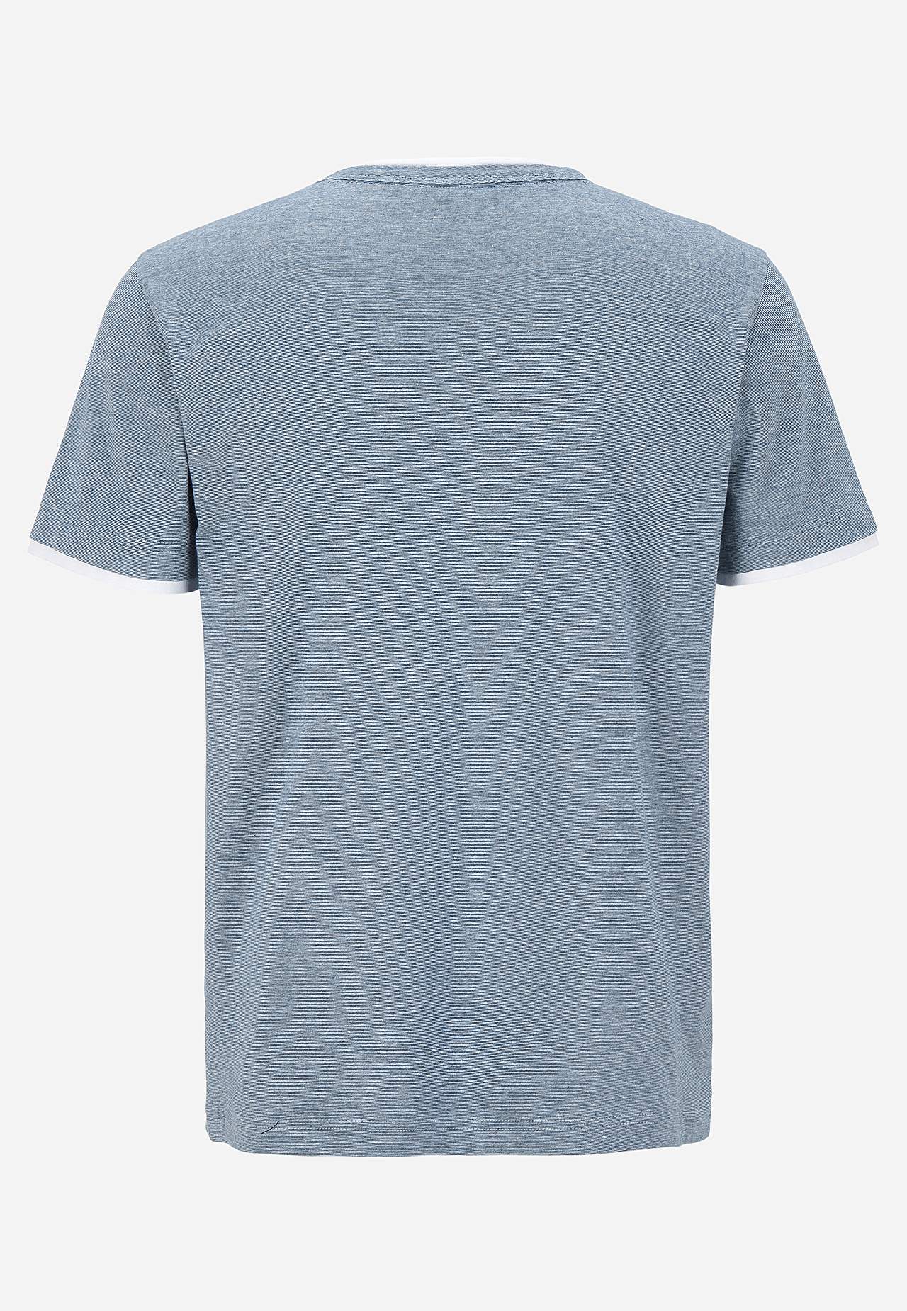 T-shirt med knappslå