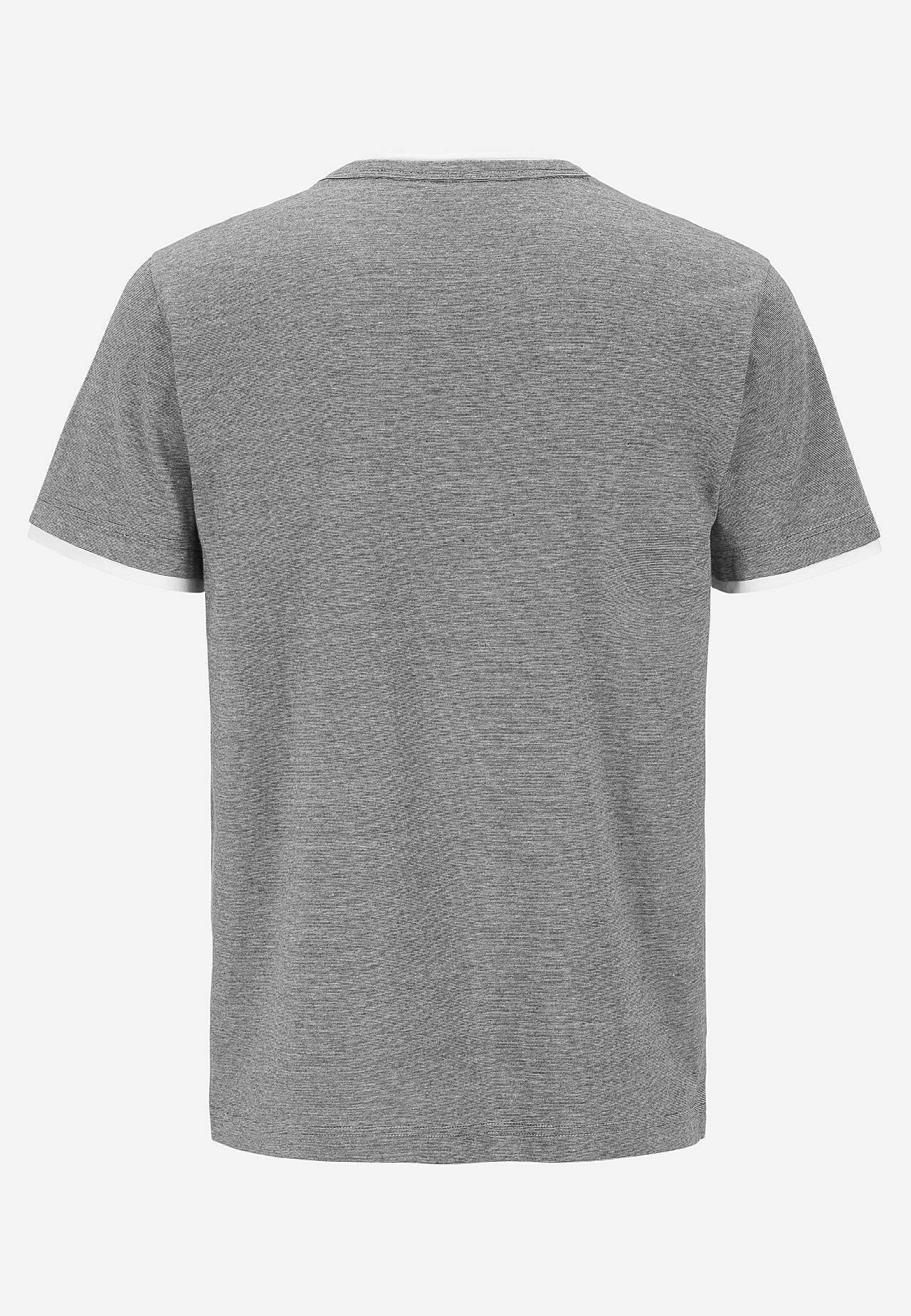 T-shirt med knappslå