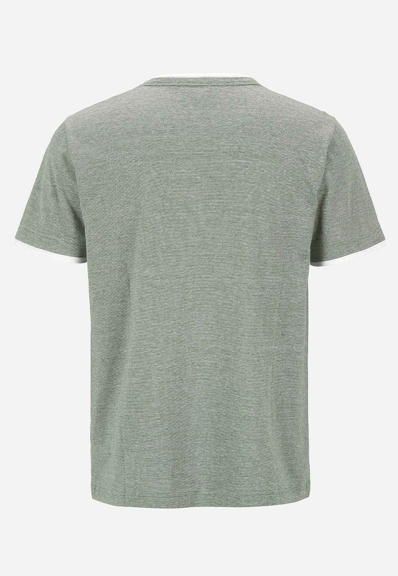 T-shirt med knappslå
