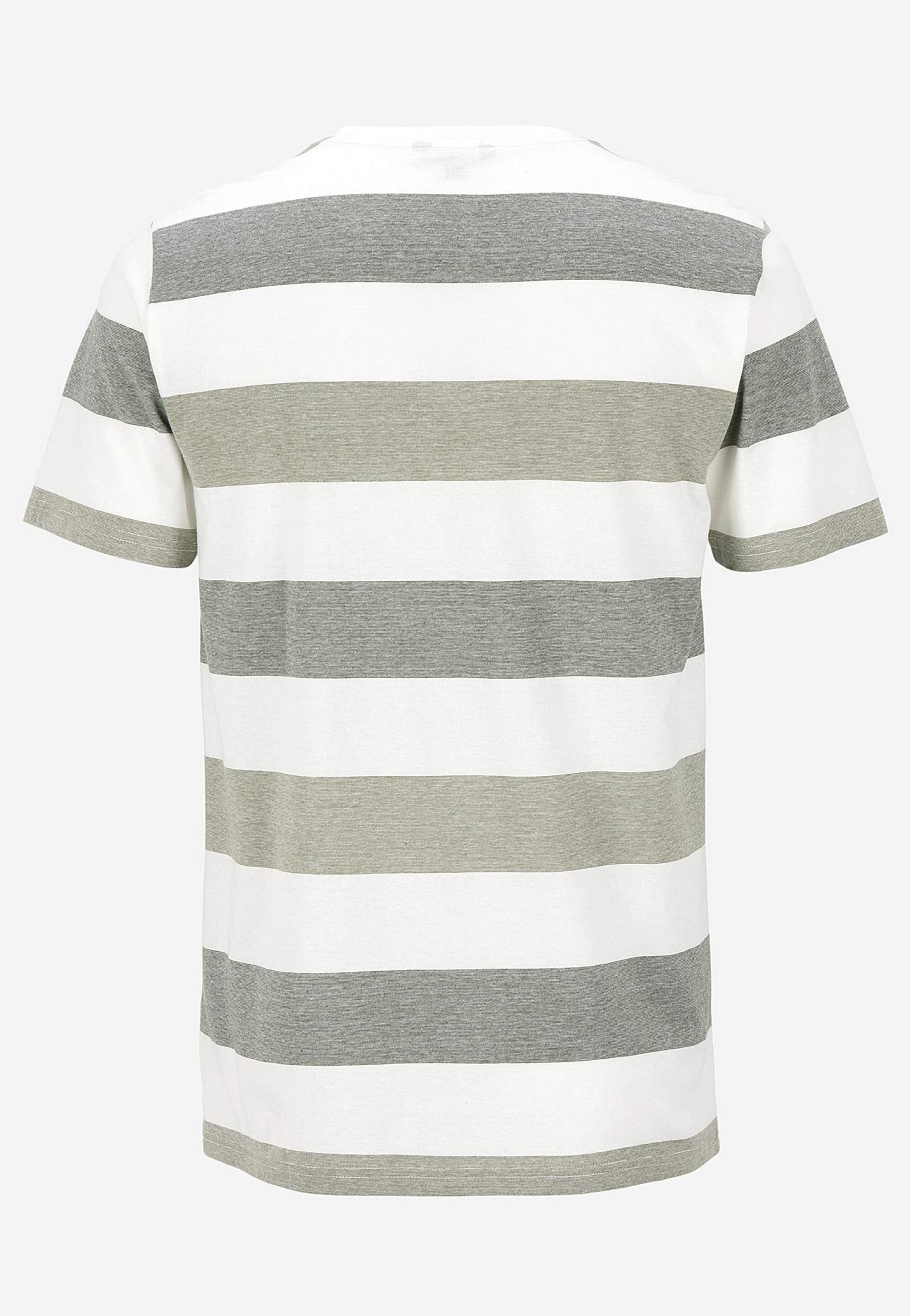 T-shirt med breda ränder Johannes
