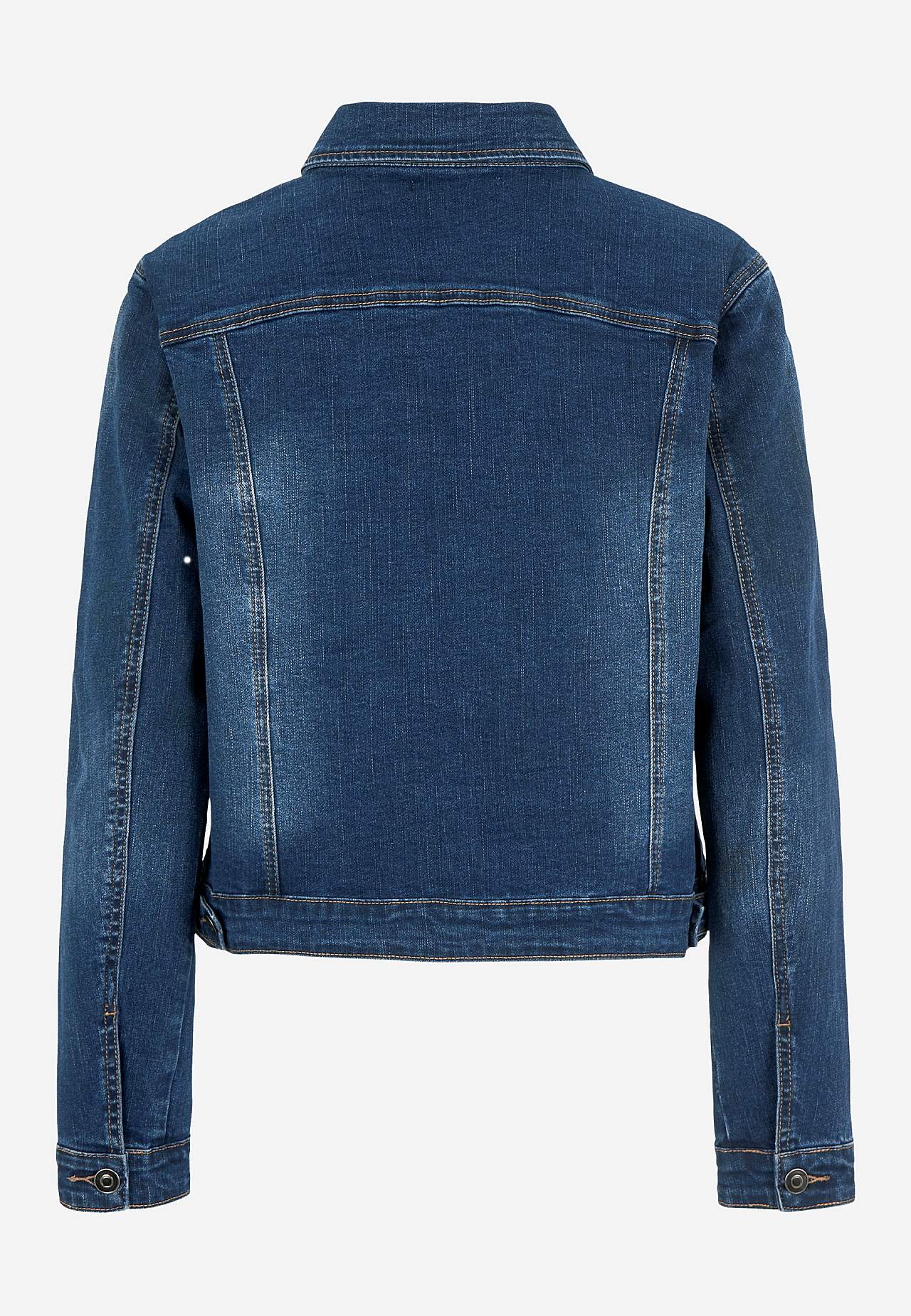 Jeansjacka med stretch