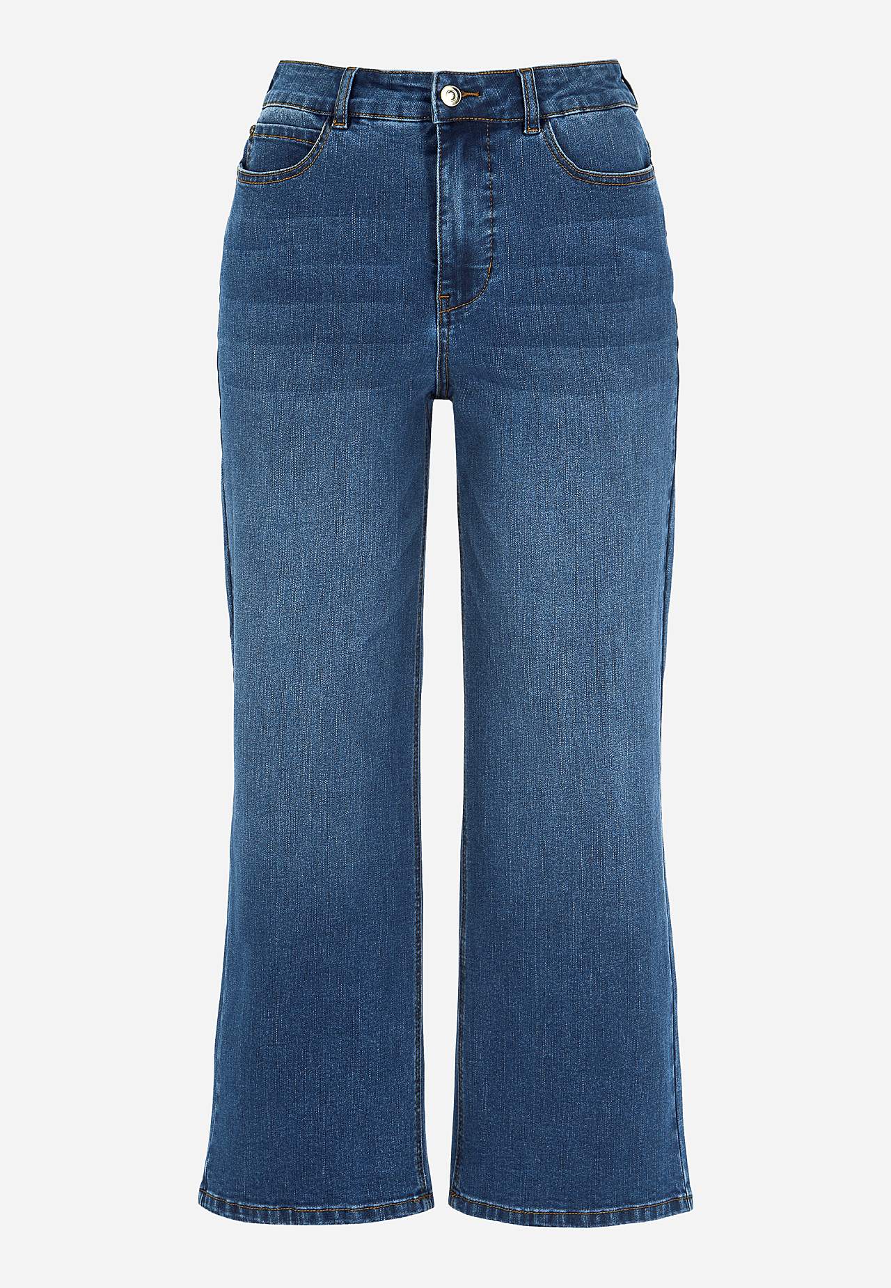Stretchiga ankeljeans