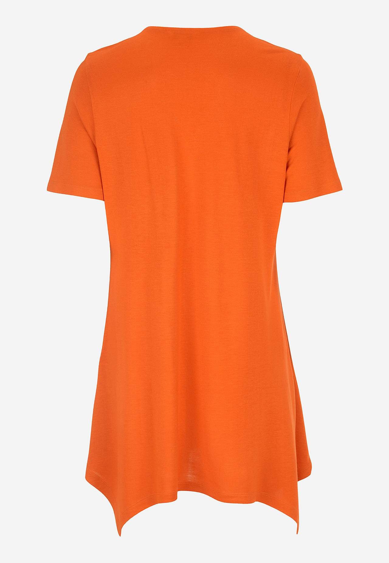 Asymmetrisk trikåtunika