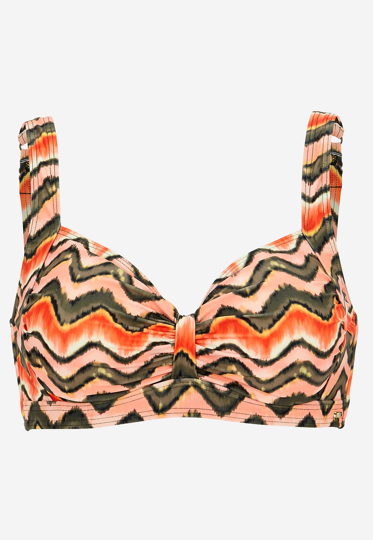 Mönstrad bikini-bh