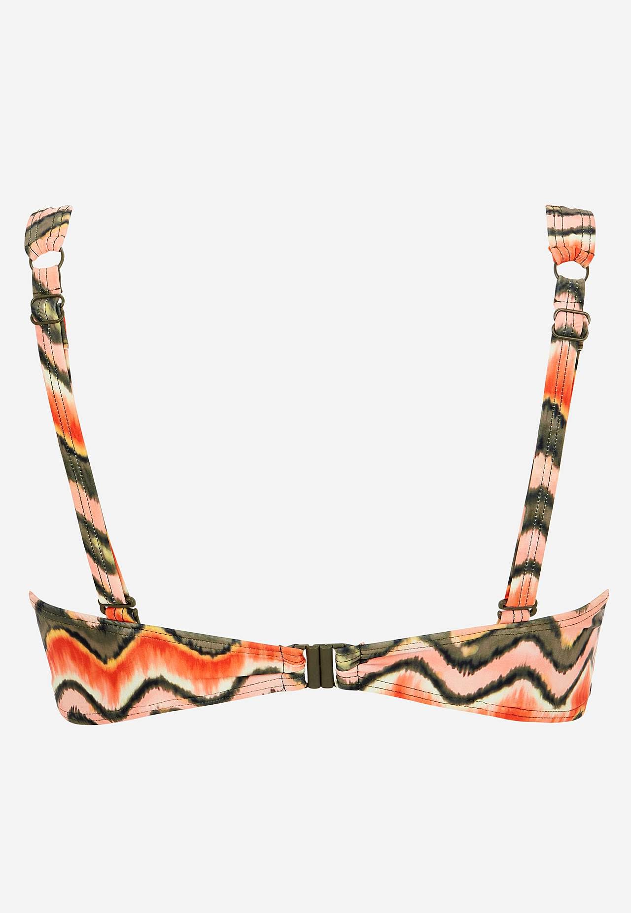 Mönstrad bikini-bh