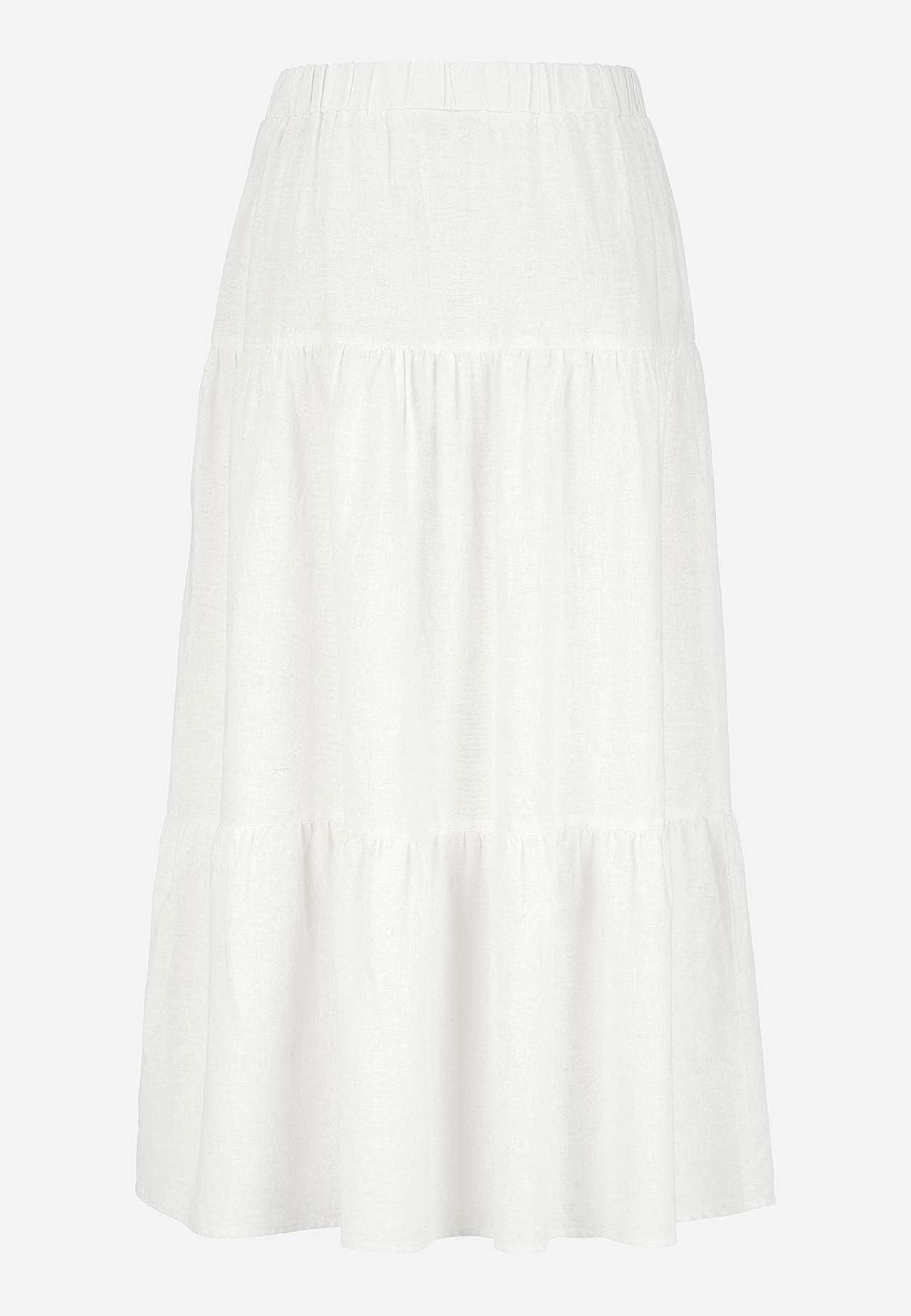 Volangkjol i linnemix