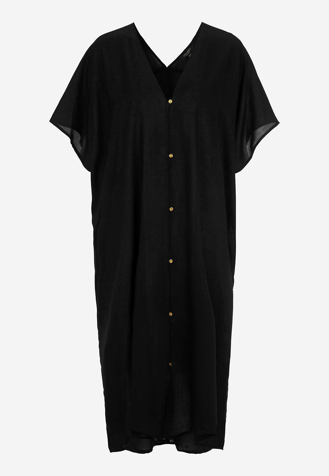 Strandkaftan med knappar