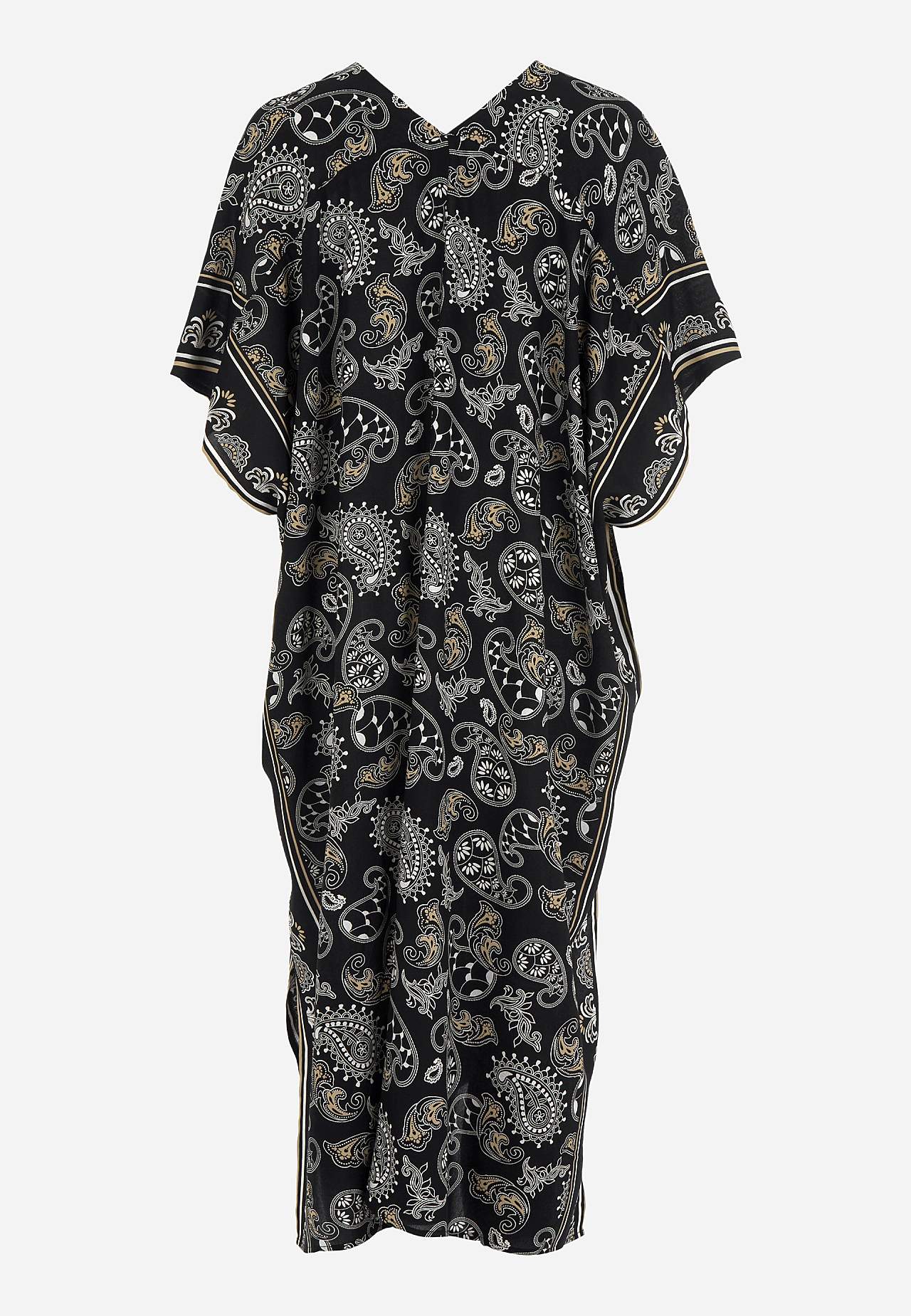 Strandkaftan med knappar