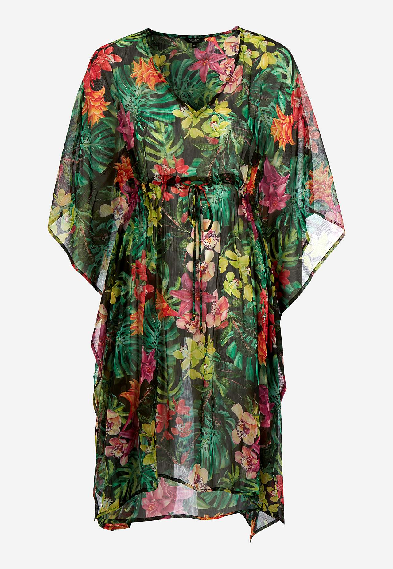 Mönstrad strandkaftan