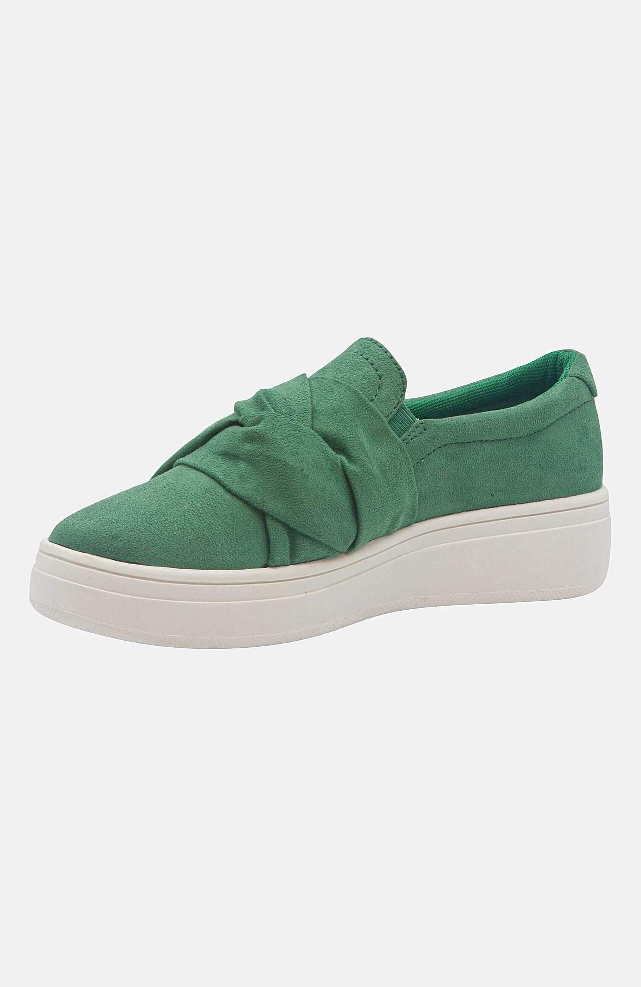 Slip-on sko med korslagd rem Genova Tre