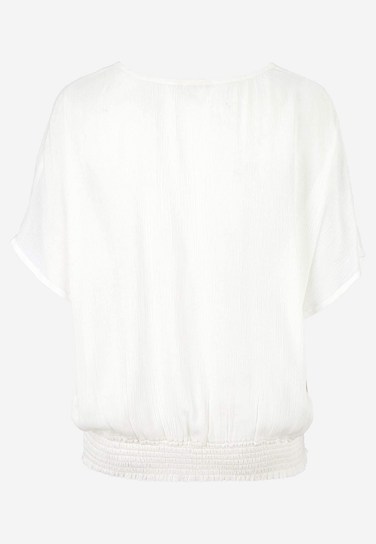 Blus i viskoscrêpe Sanna