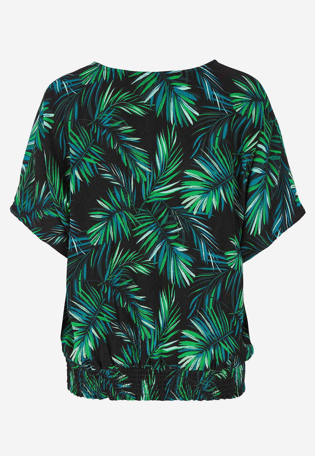 Blus i viskoscrêpe Sanna