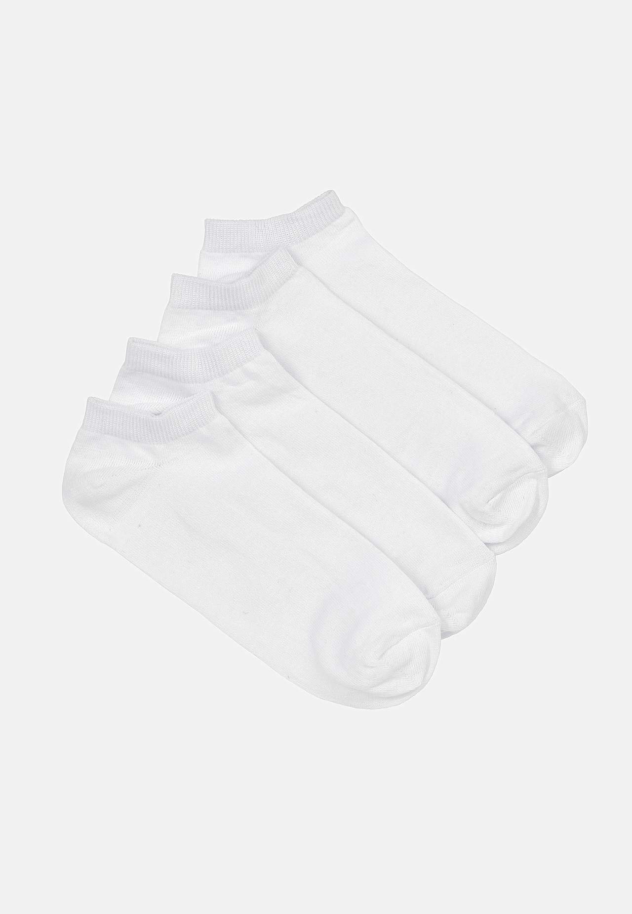 Ankelstrumpa i bomullsmix Sam 4-pack