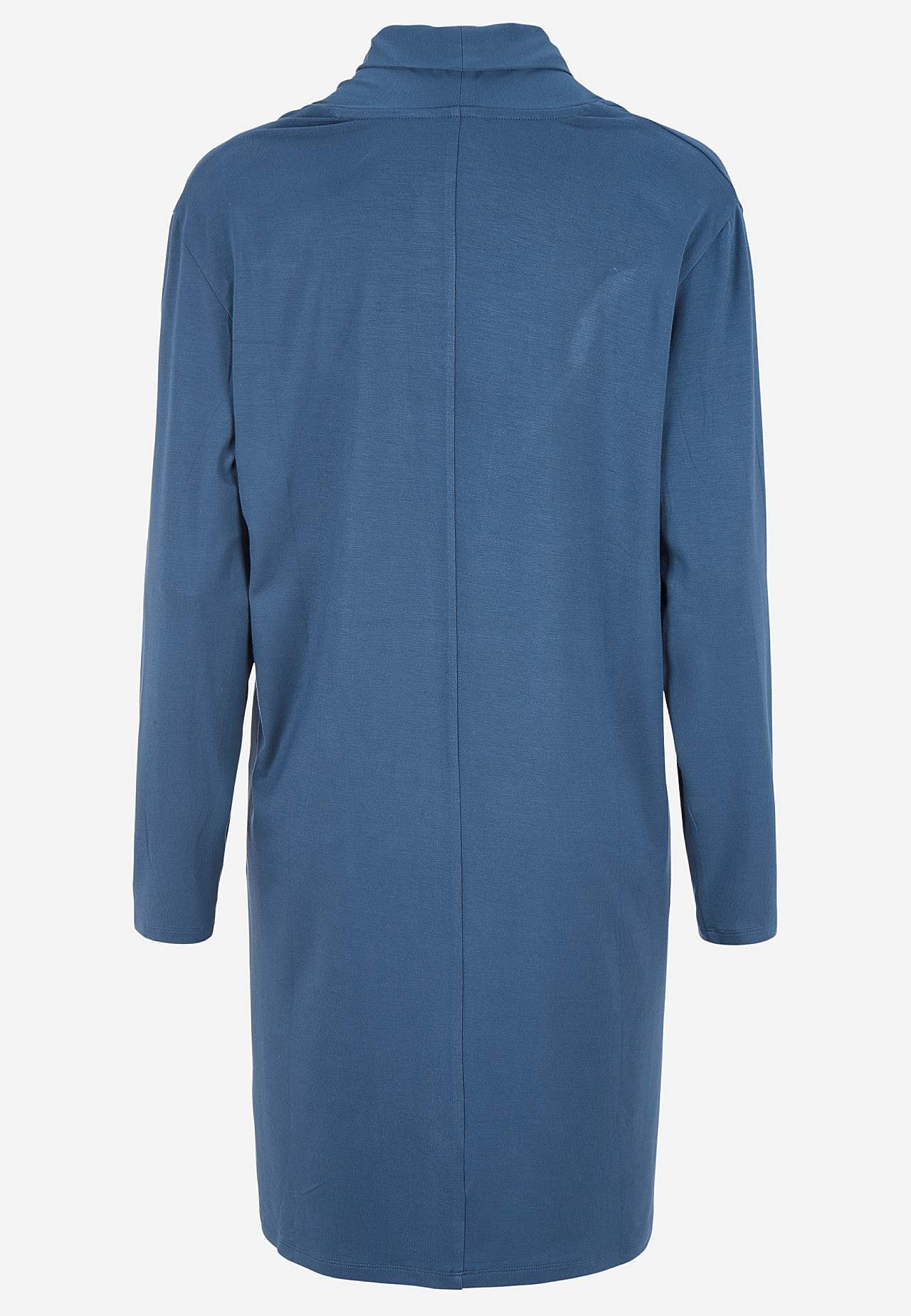 Lång cardigan i trikå
