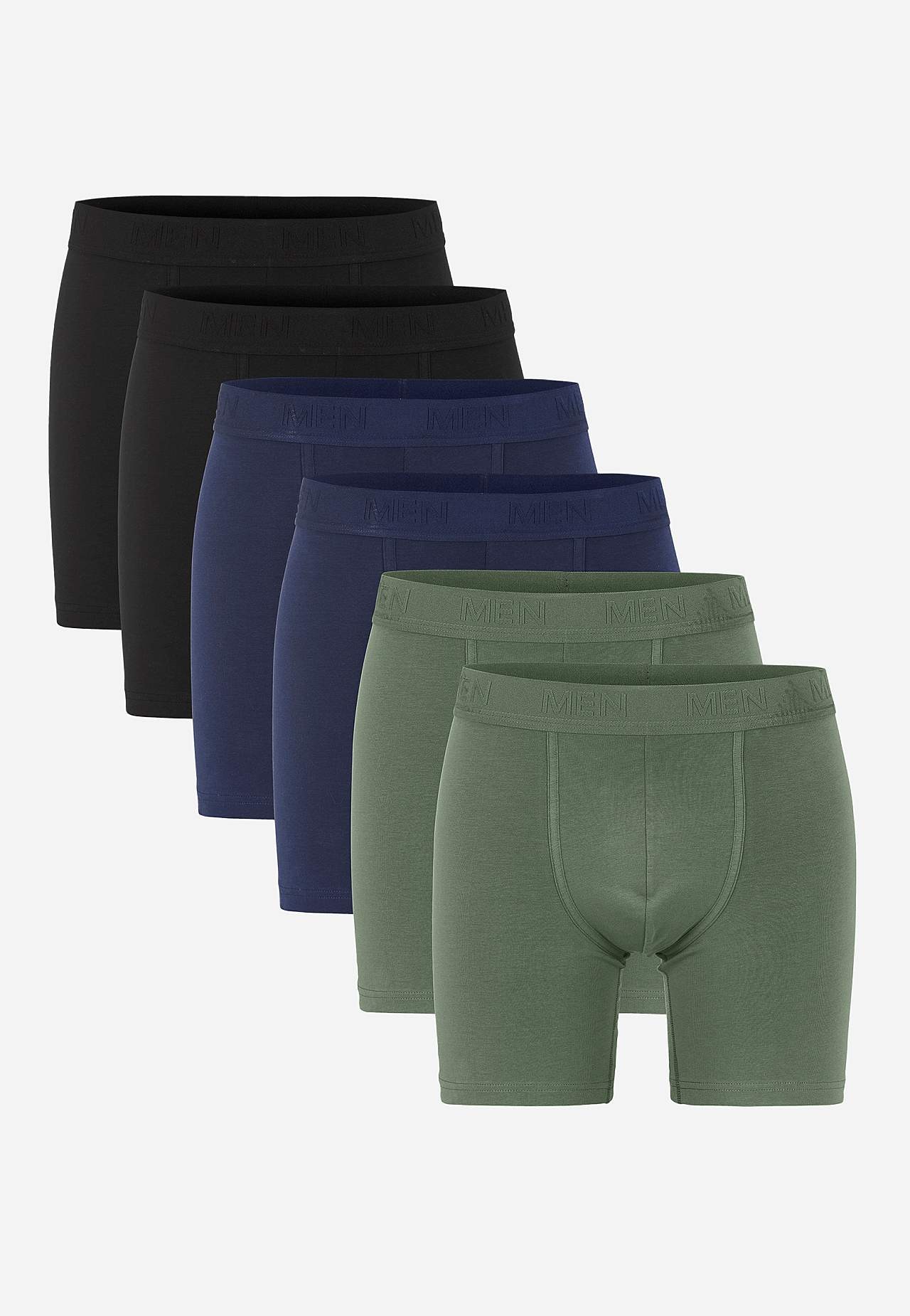 Boxerkalsong med längre ben 6-pack