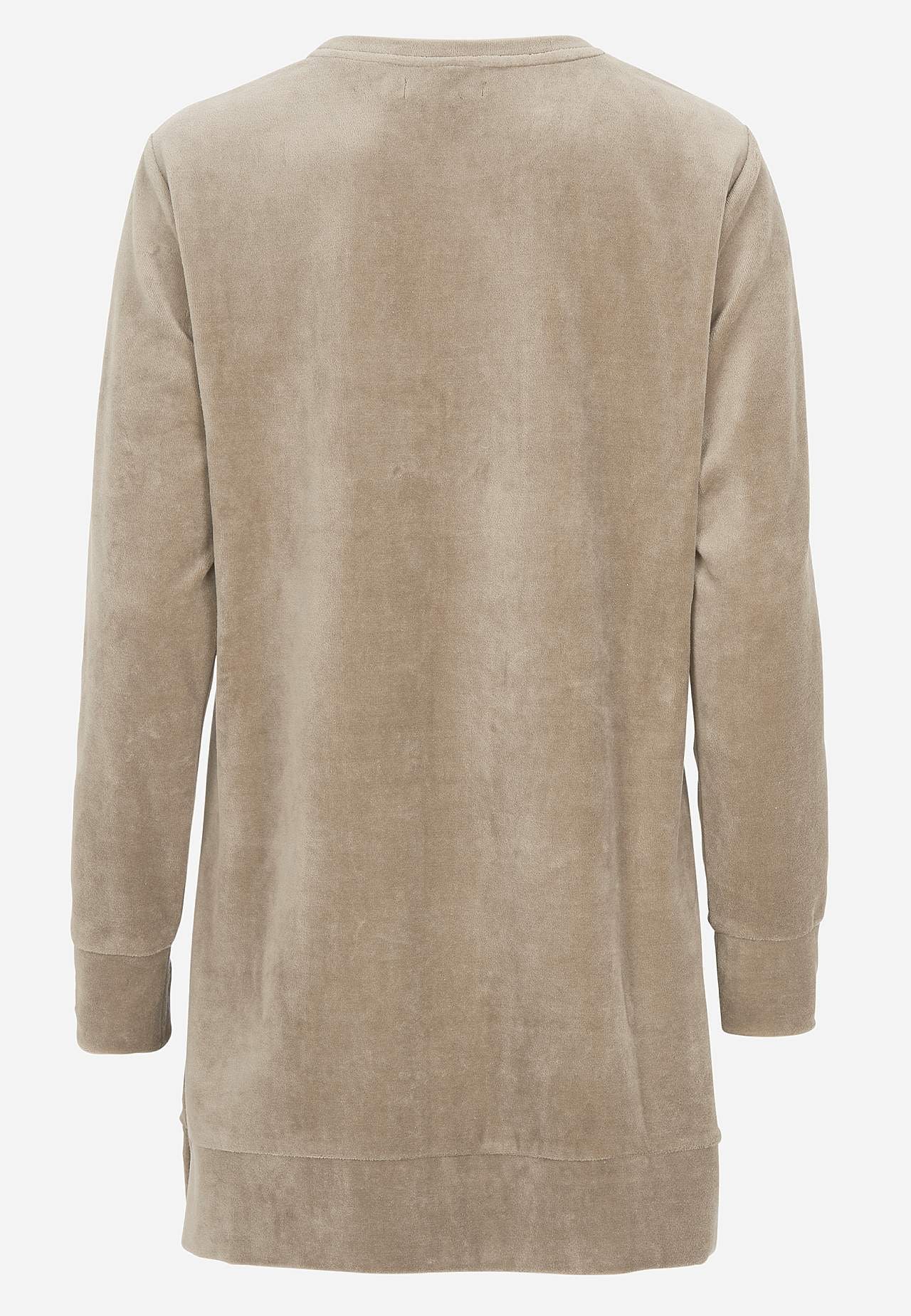 Lång velourtunika