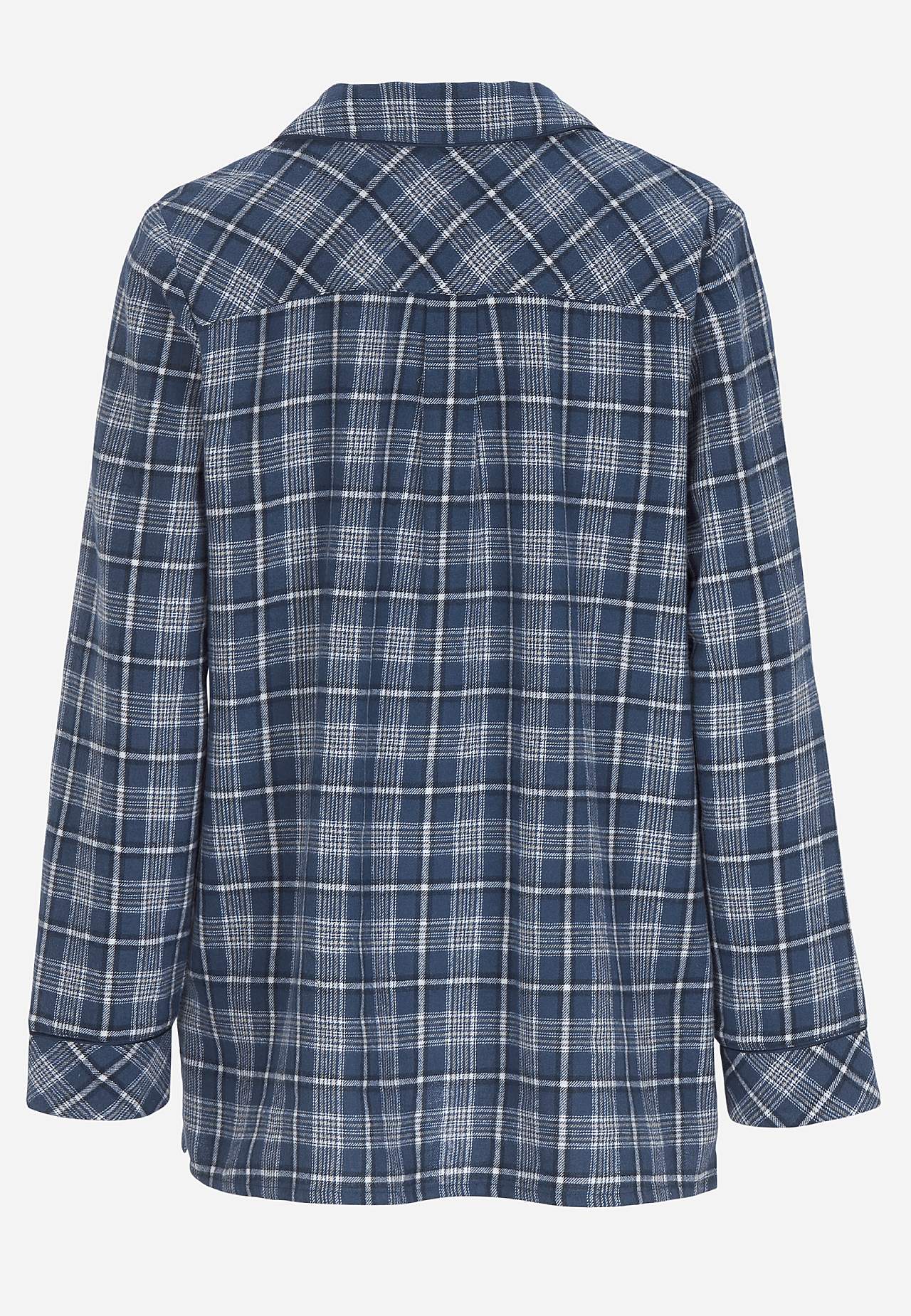 Rutig pyjamas i flanell
