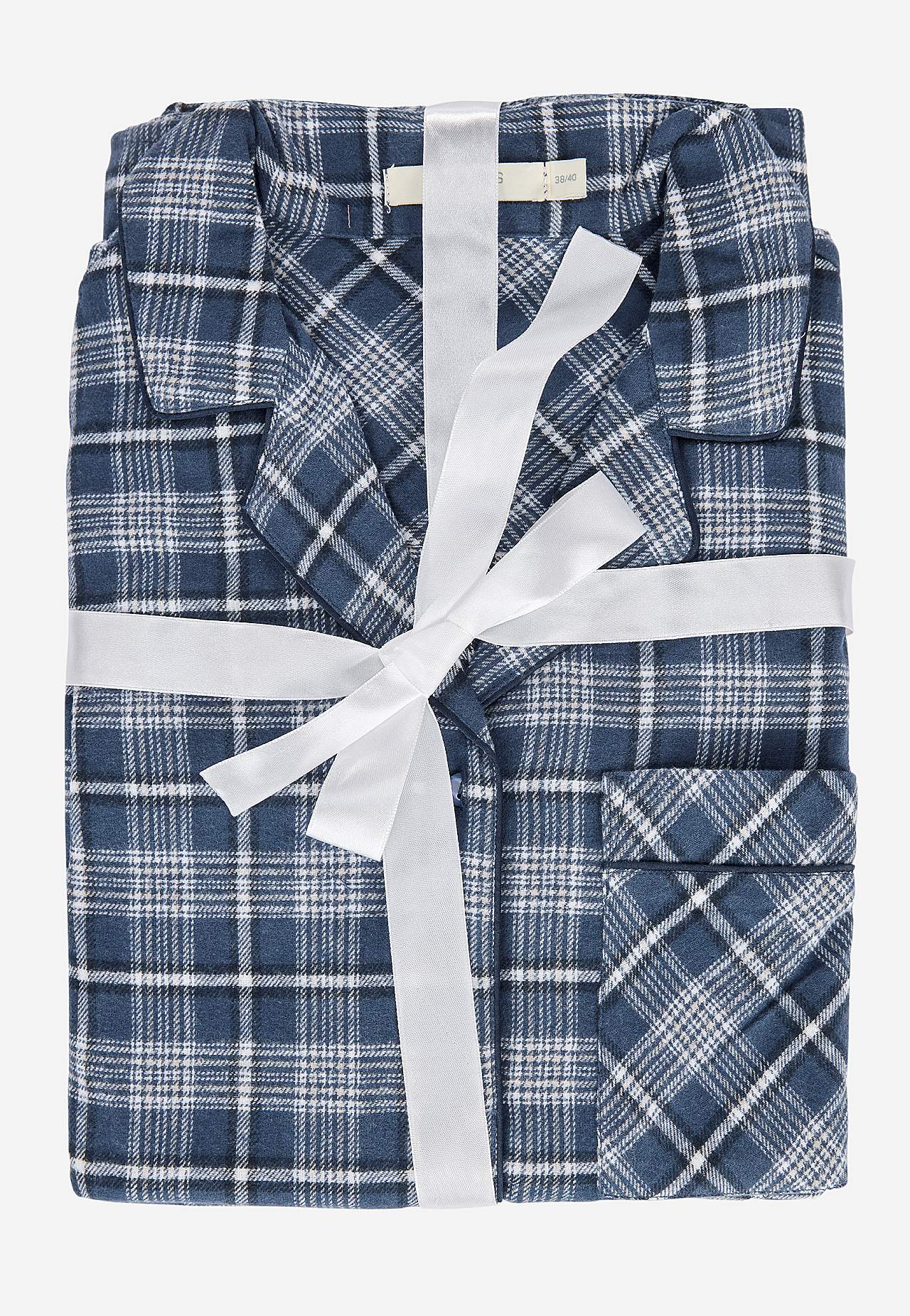 Rutig pyjamas i flanell