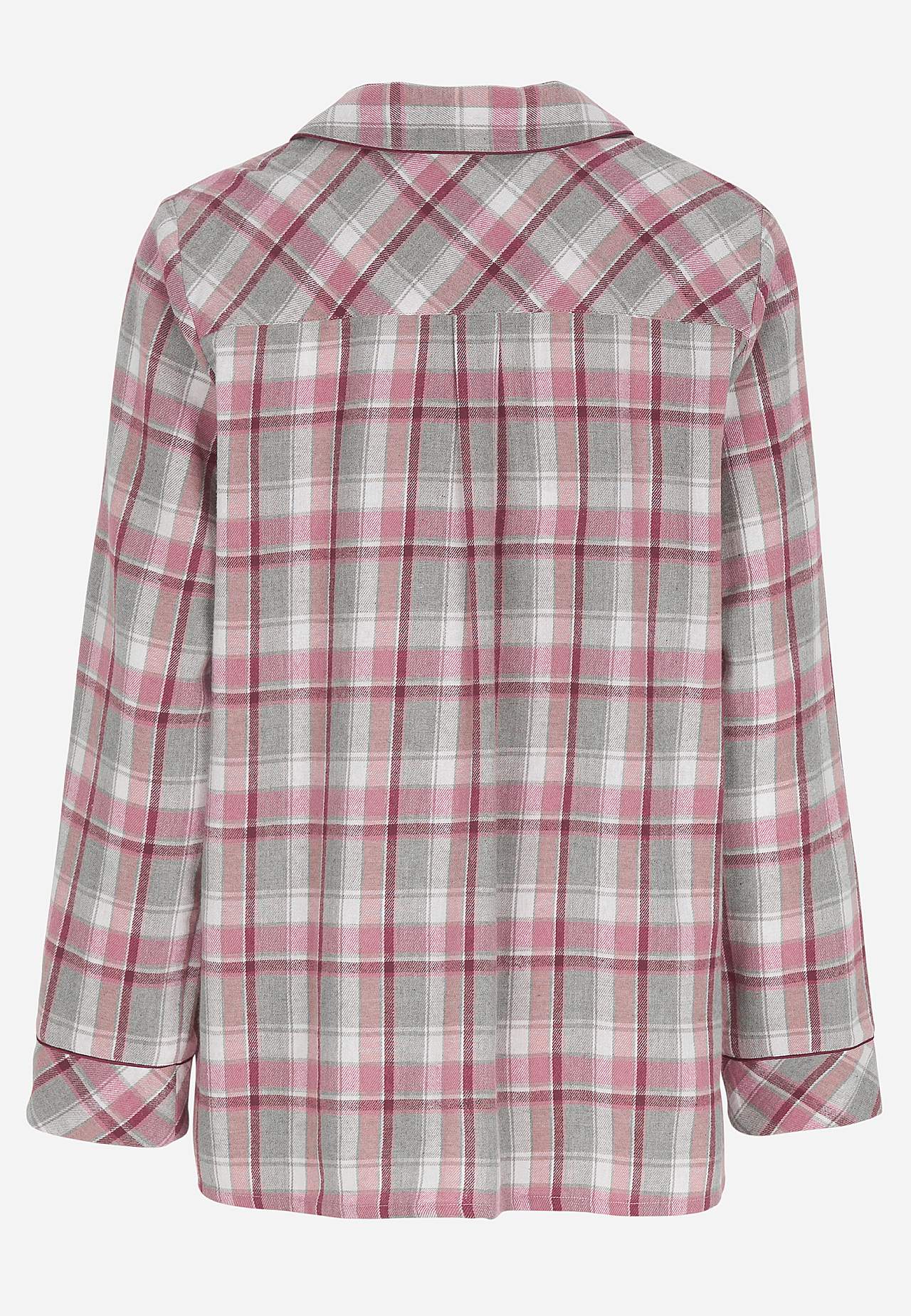 Rutig pyjamas i flanell