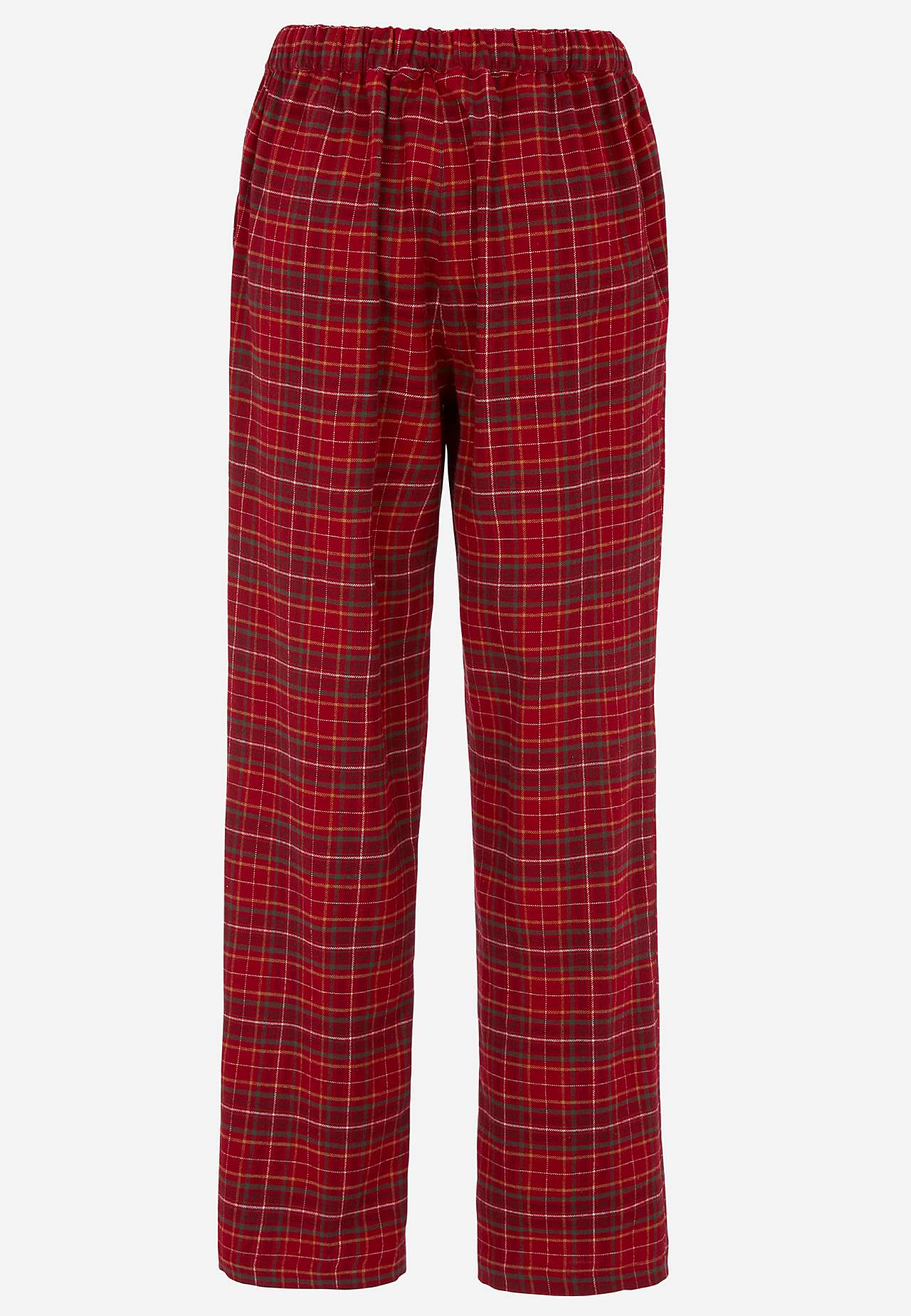 Rutiga pyjamasbyxor i flanell