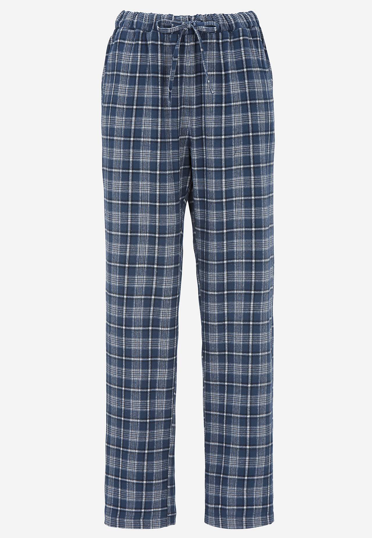 Rutiga pyjamasbyxor i flanell