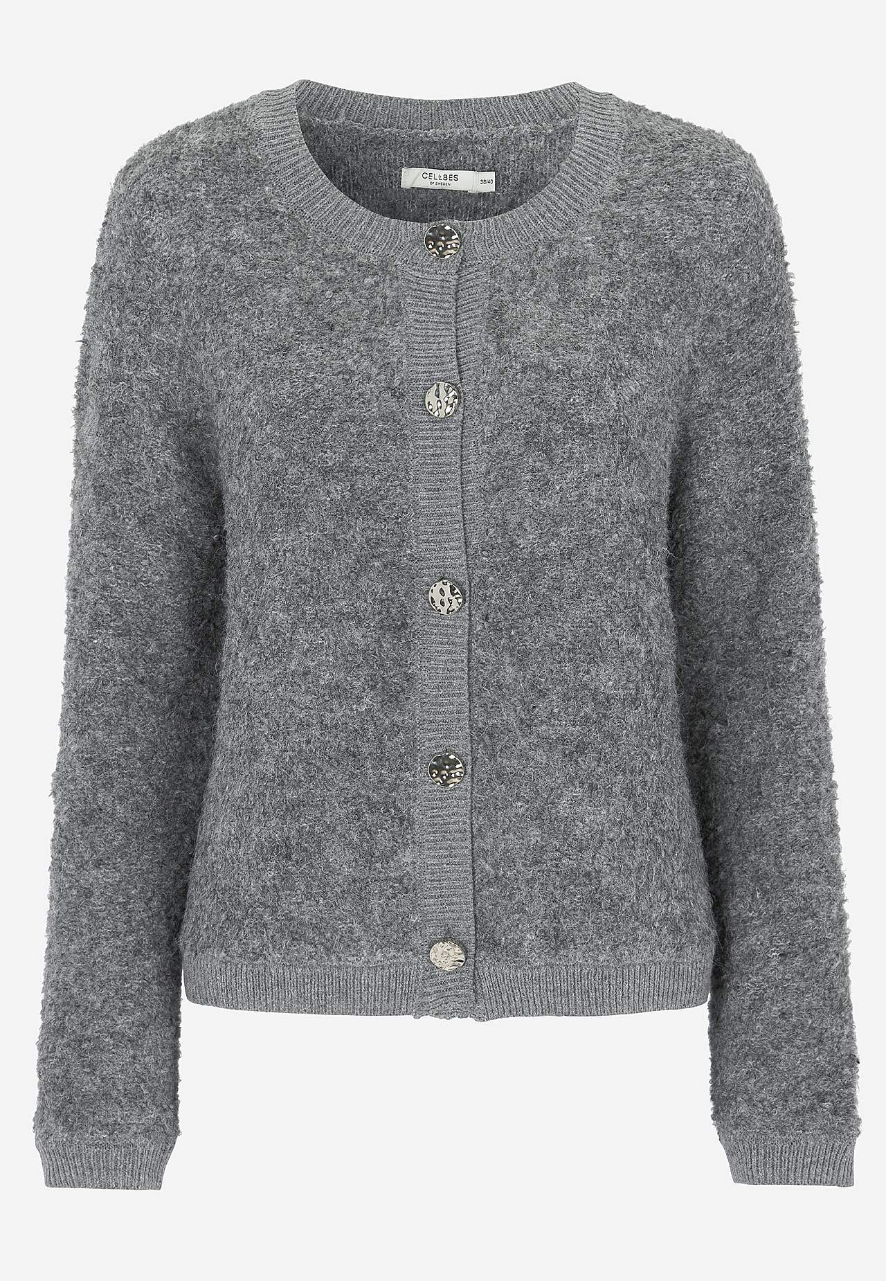 Stickad cardigan