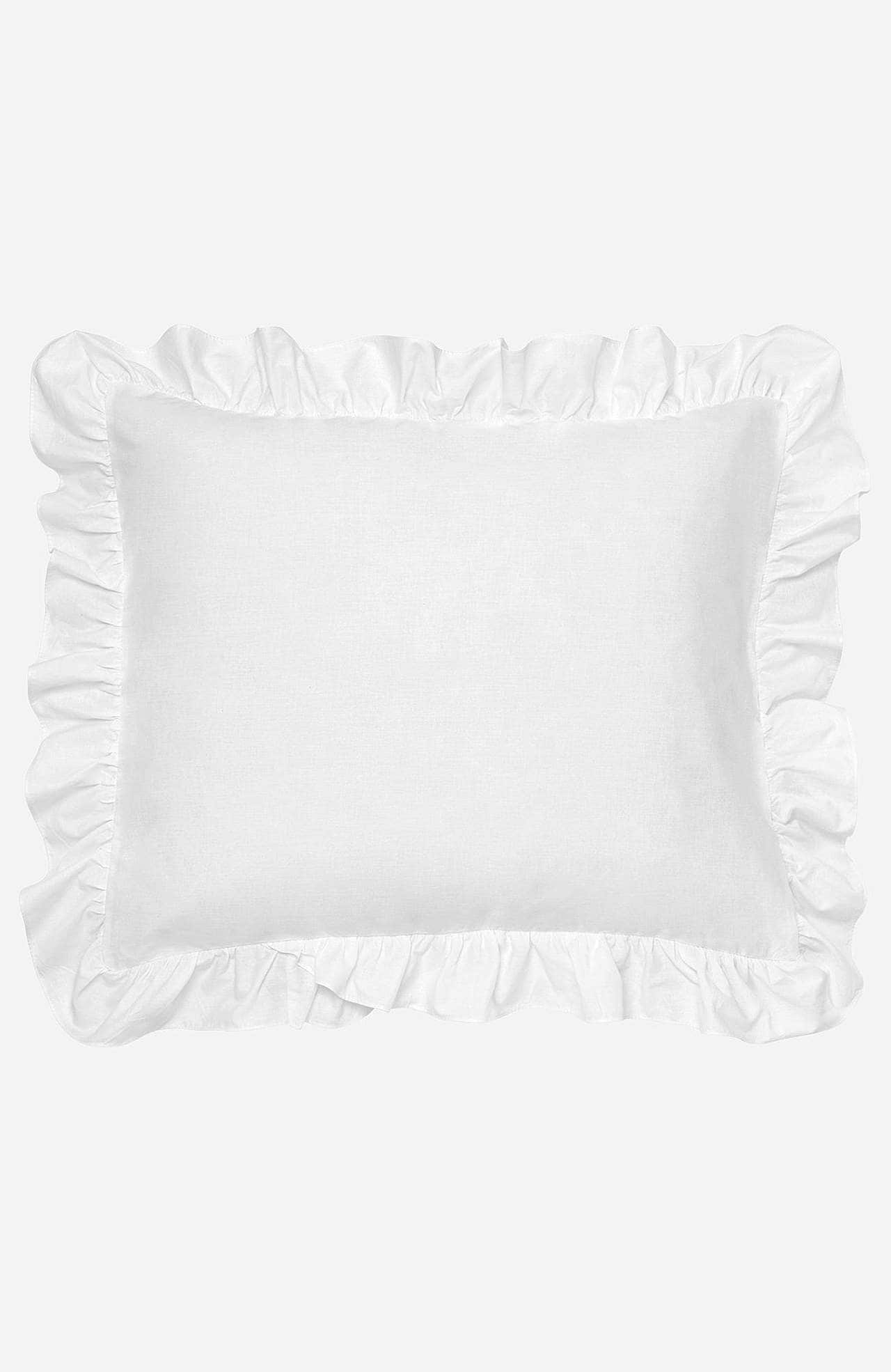 Örngott med volang 50x60 cm Ekologisk bomull 2-pack